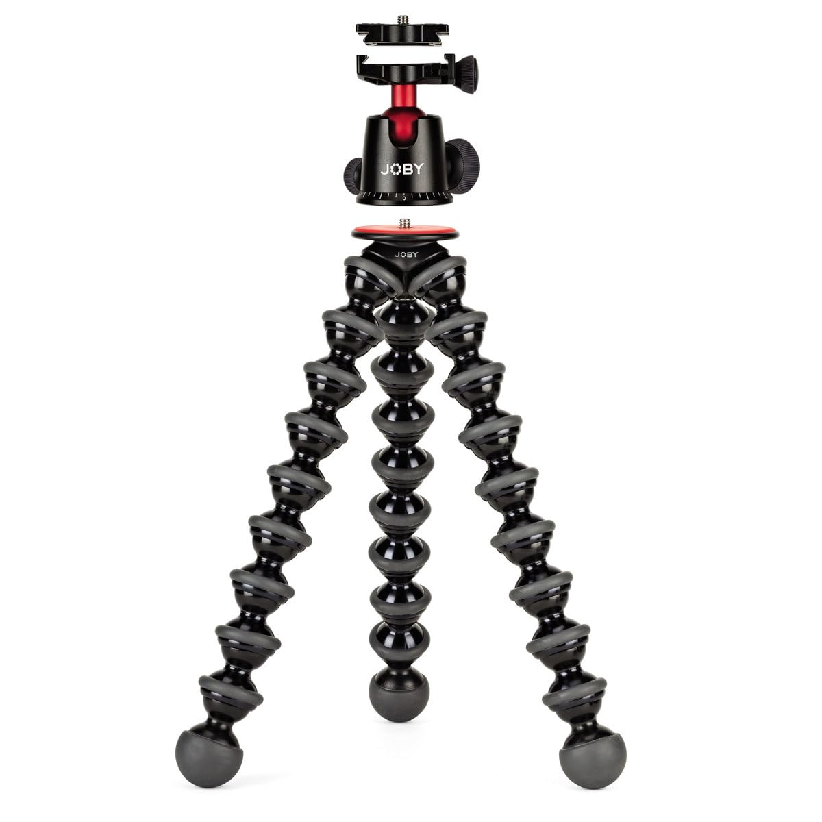 Joby GorillaPod 5K Kit - Professional Flexible Tripod with Ball Head for DSLR & Mirrorless Cameras - Compact Travel Tripod for Photography & Videography - Perfect for Outdoor, Studio & Vlogging (Black)