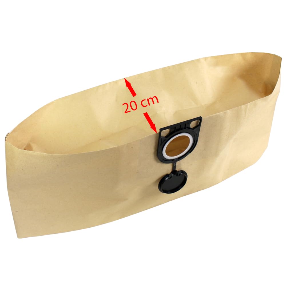 20-Pack Replacement Vacuum Cleaner Bags - Compatible with Starmix GS 1030 P - High-Quality Dust Bags for Efficient Cleaning in Homes & Offices
