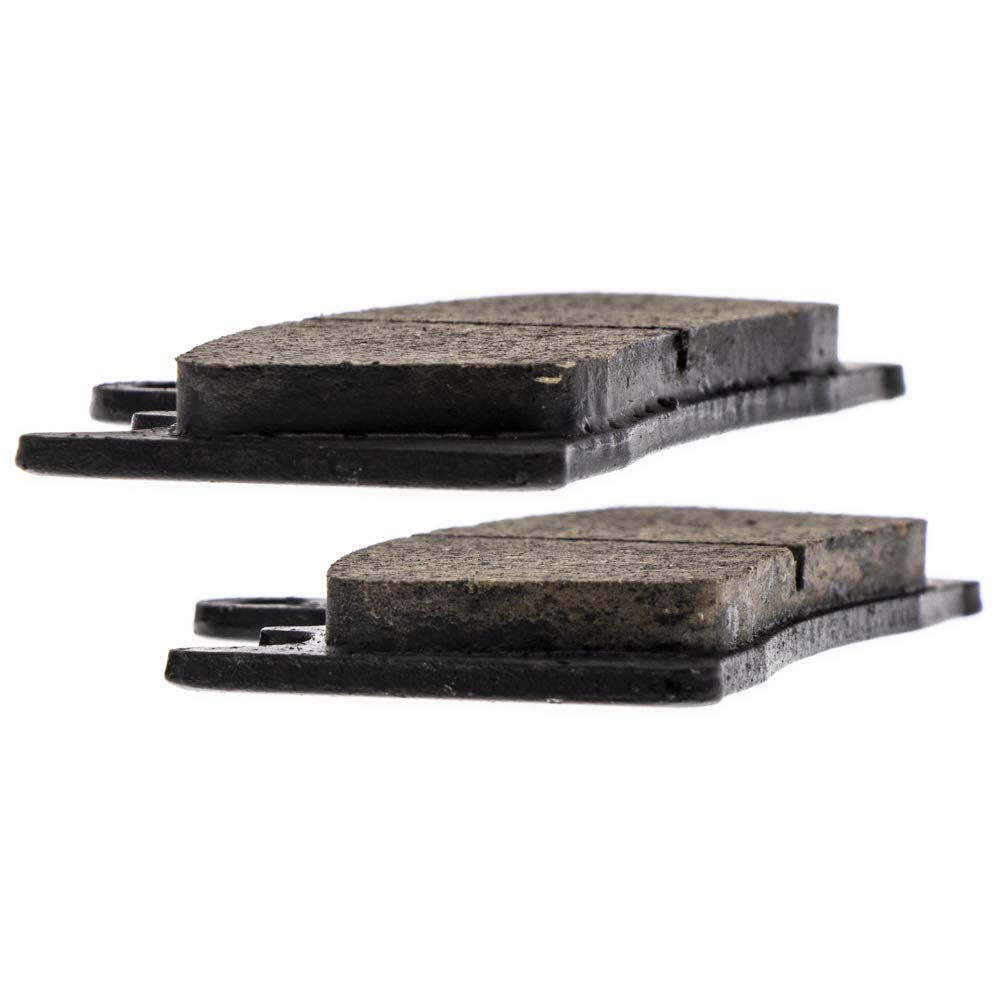 High-Performance Organic Brake Pad Set for Kawasaki Ninja ZX6R ZX12R ZX9R & Suzuki Hayabusa - Front 2 Pack (59302-33860) - Perfect for Street Racing and Daily Commuting