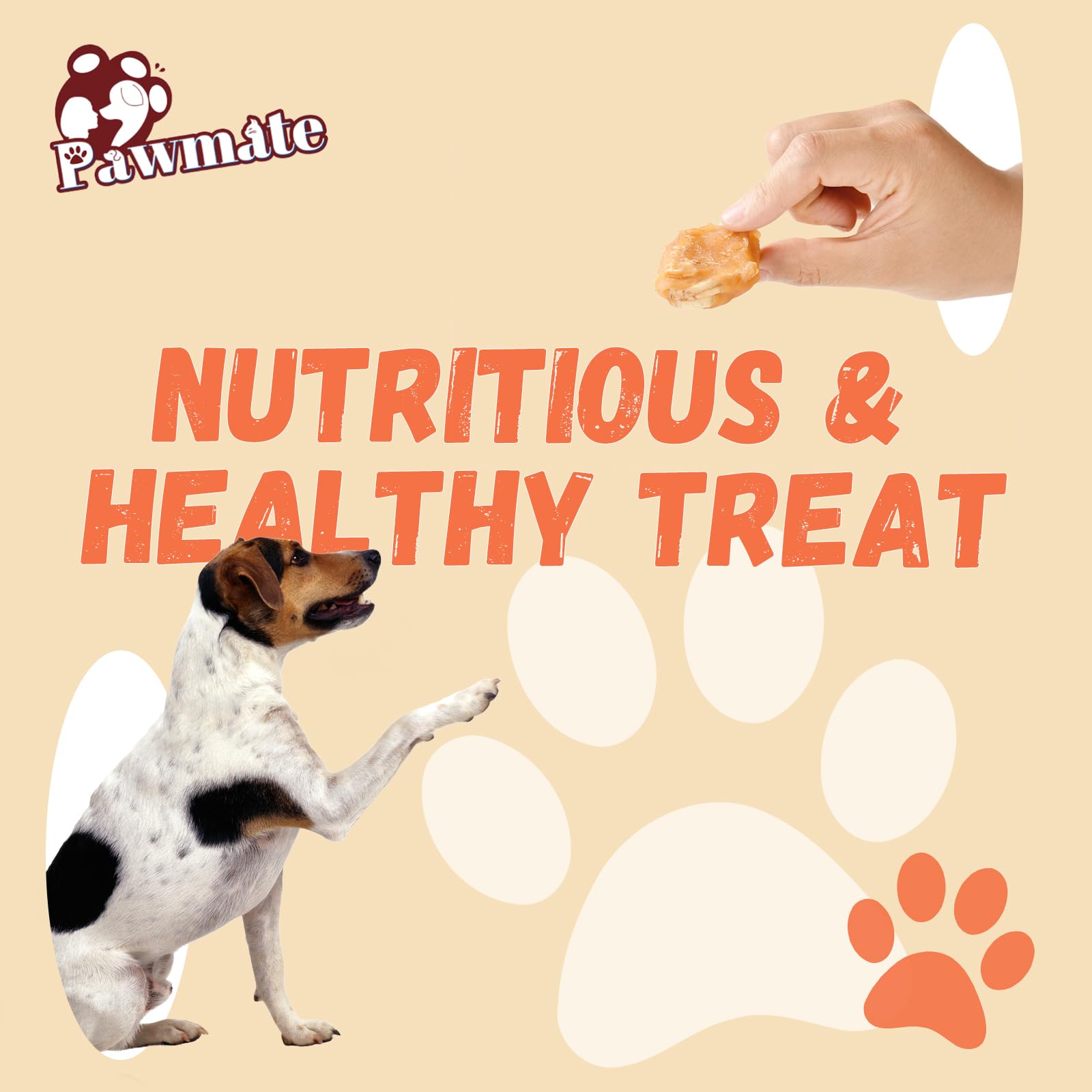 Healthy Chicken Wrapped Banana Slices Dog Treats - Low Fat, Rawhide-Free Soft Chews with Taurine for Small Dogs | Perfect Training Snacks & Reward Treats for Puppies and Adult Dogs
