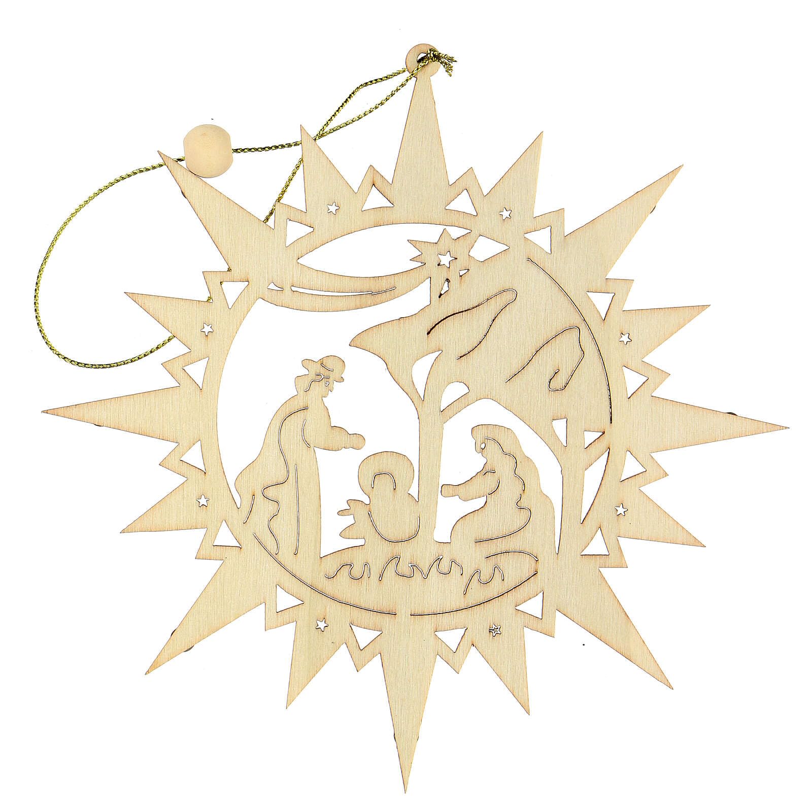 Handmade Carved Star Pendant with Red Crystals - Elegant Jewelry for Women, Perfect for Christmas Gifts, Party Wear & Special Occasions