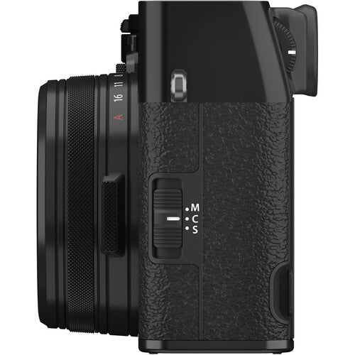 FUJIFILM X100VI Digital Camera 40.2MP APS-C Mirrorless Camera with 23mm F2 Lens - Black | Compact Travel & Street Photography Camera for Professionals & Enthusiasts