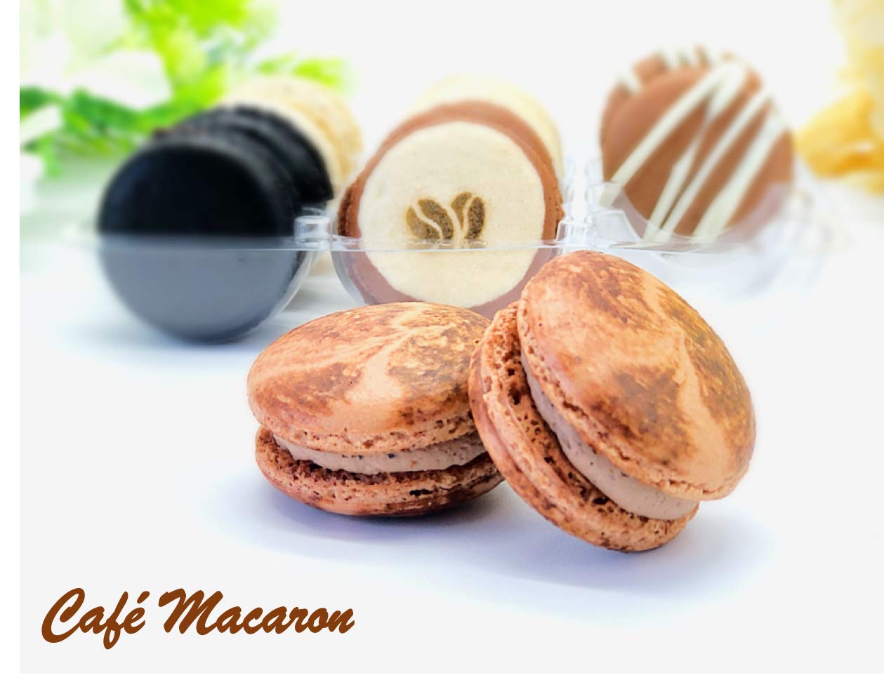 Gluten Free Macaron Collection (24 Pack) - Delicious French Cookies for Coffee Lovers | Perfect for Afternoon Tea, Gifts & Dessert Parties