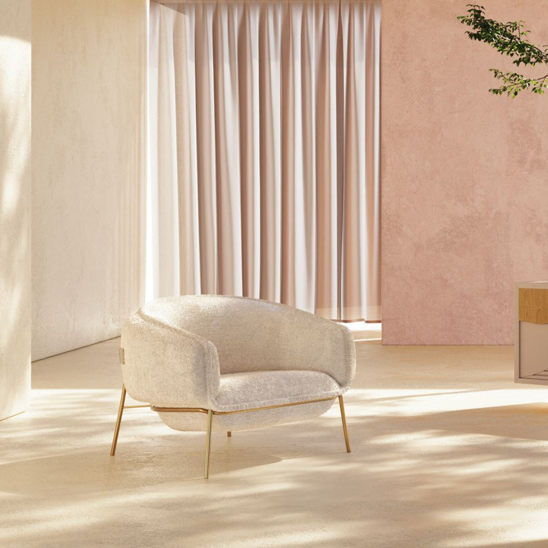 Blop Lounge Chair - Modern Comfortable Accent Chair for Living Room, Bedroom, or Office - Perfect for Relaxing, Reading, and Lounging