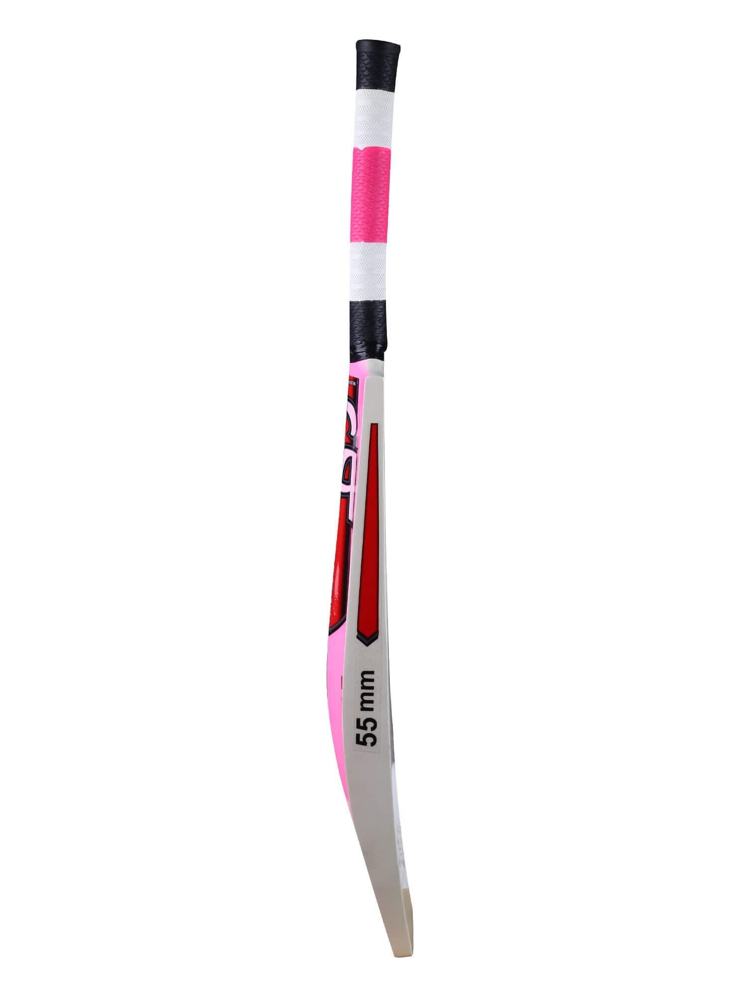 CA Rustam Pink 50 Inch (34-34.5cm) Willow Cricket Tape Ball Bat - Perfect for Practice, Backyard Games & Professional Training