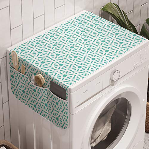 Turquoise and White