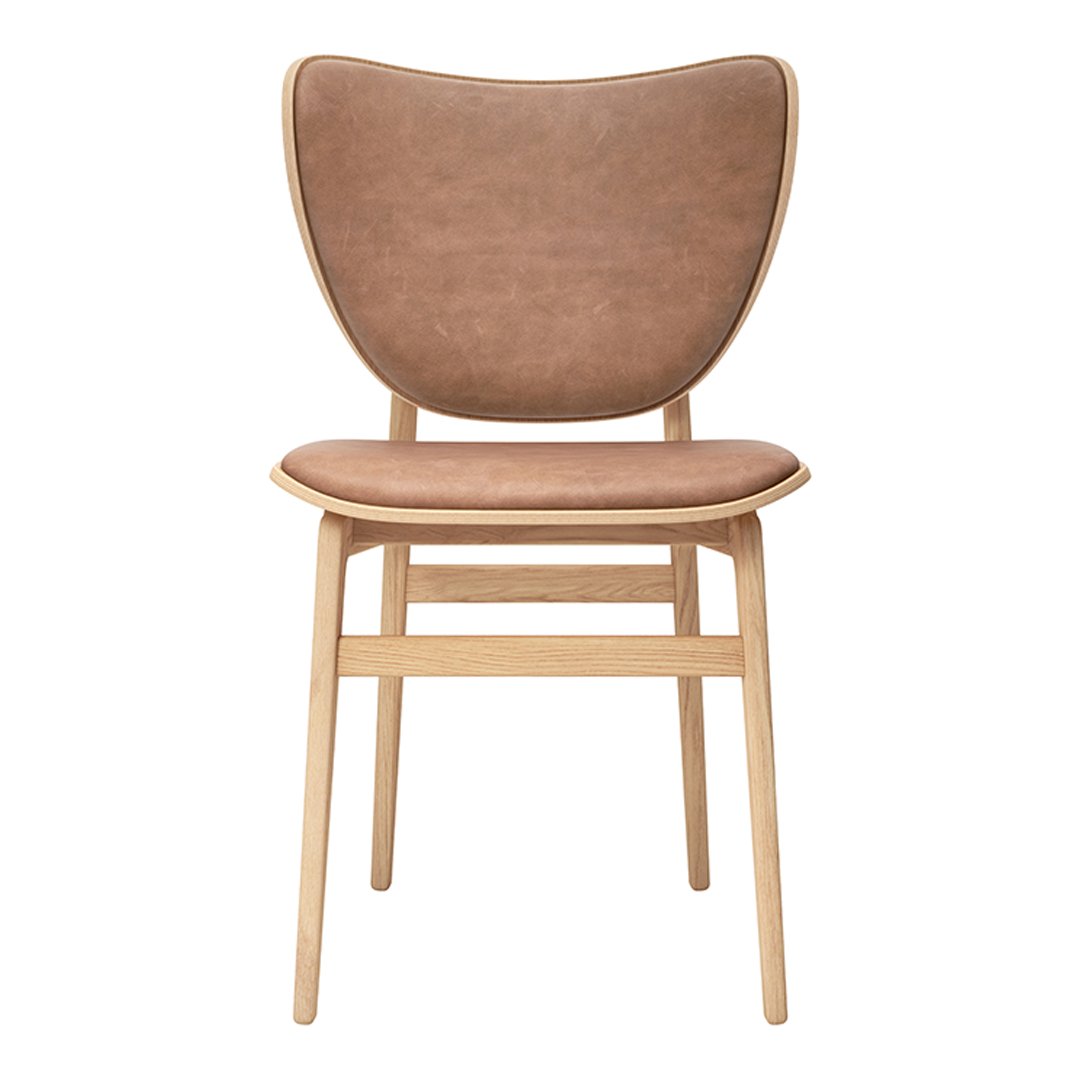 Elephant Upholstered Dining Chair - Modern Fabric Accent Chair for Kitchen, Dining Room & Home Office - Comfortable Seating with Stylish Design