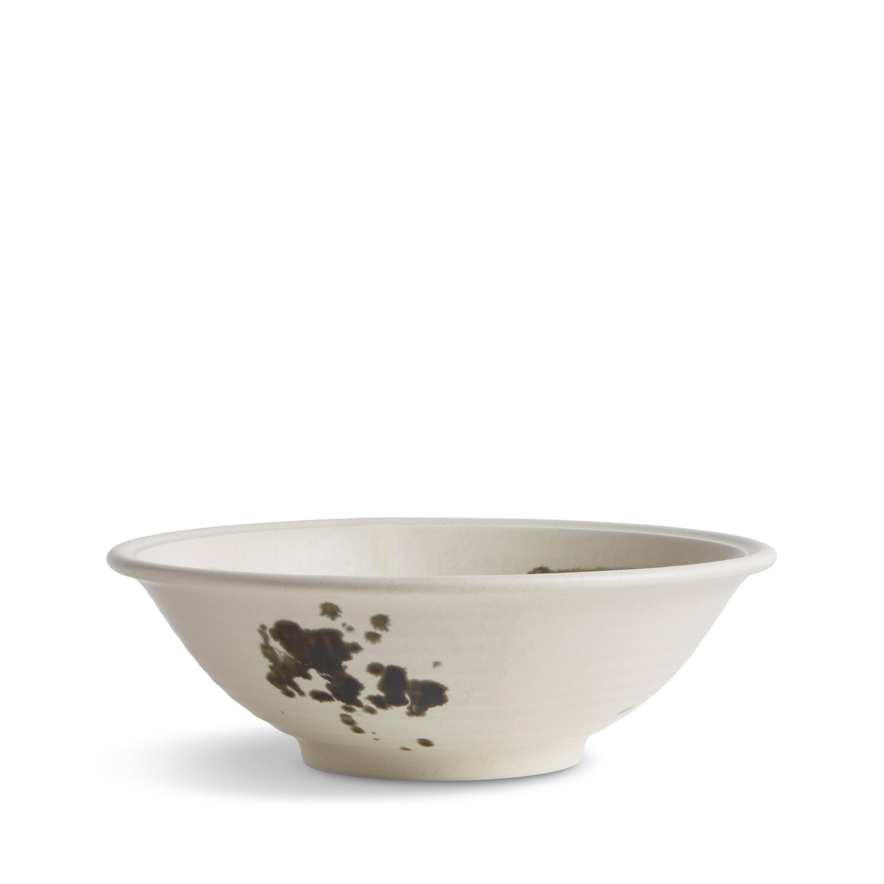 Premium Sumi Brush Salad & Ramen Bowl Set - Handcrafted Japanese Ceramic Dish for Asian Noodles, Soups, and Healthy Salads - Perfect for Home Dining, Restaurant Presentation, and Gift Giving