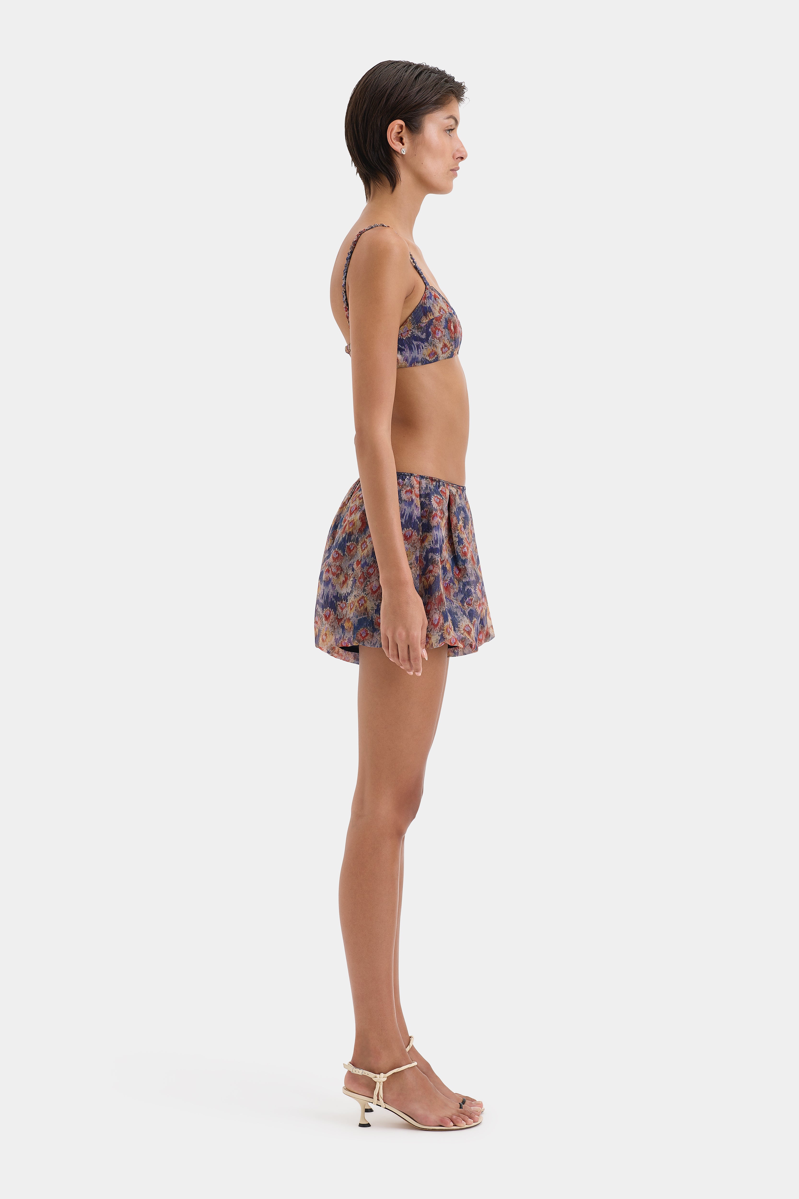 Fiore Mini Short - Women's Stylish Denim Shorts for Summer | Perfect for Casual Outings, Beach Trips & Music Festivals