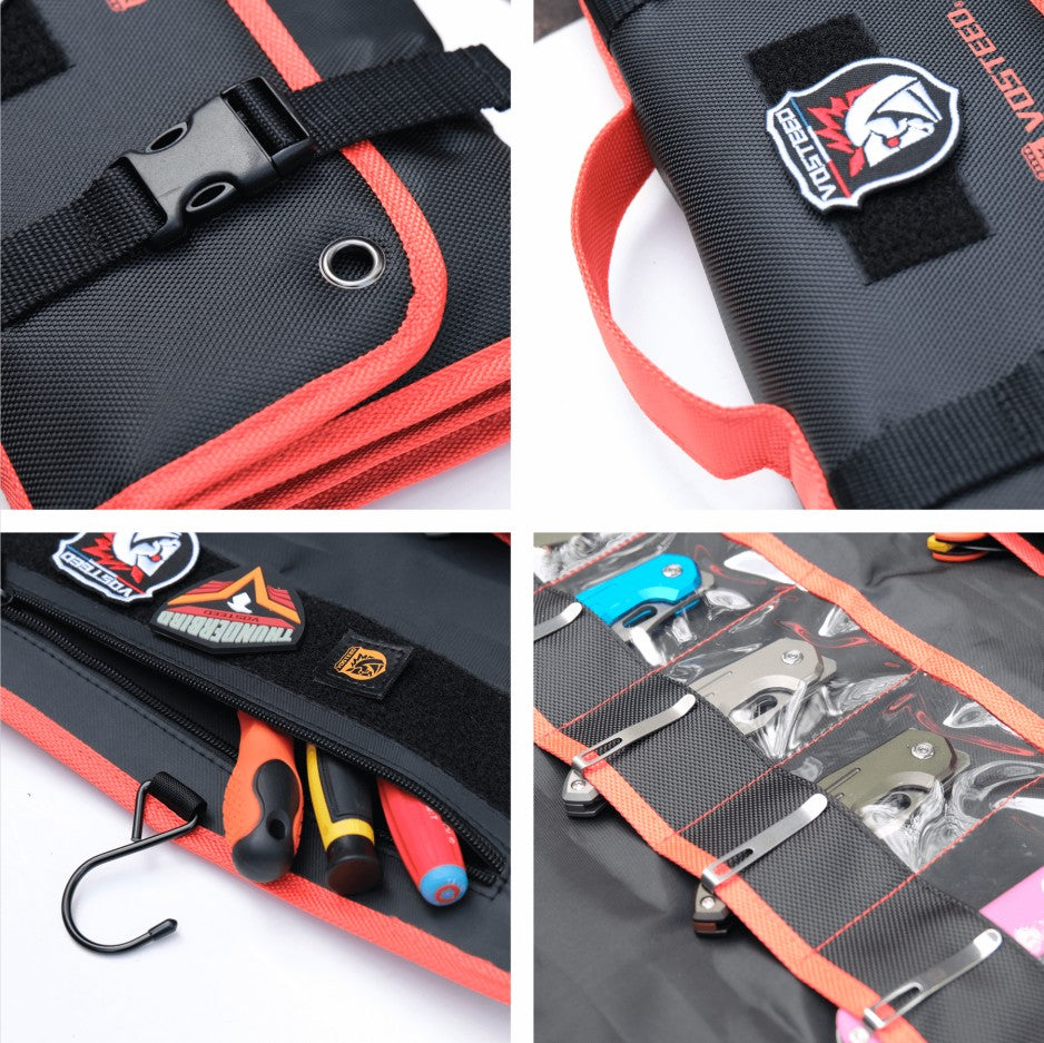 Professional Knife Roll Bag for Chefs - Durable & Portable Knife Storage Case - Perfect for Culinary School, Cooking Classes & Kitchen Organization