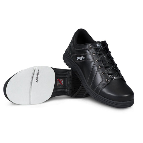 Men's Legend Black Right Hand Bowling Shoes Wide - Comfortable & Durable for League Play & Casual Bowling