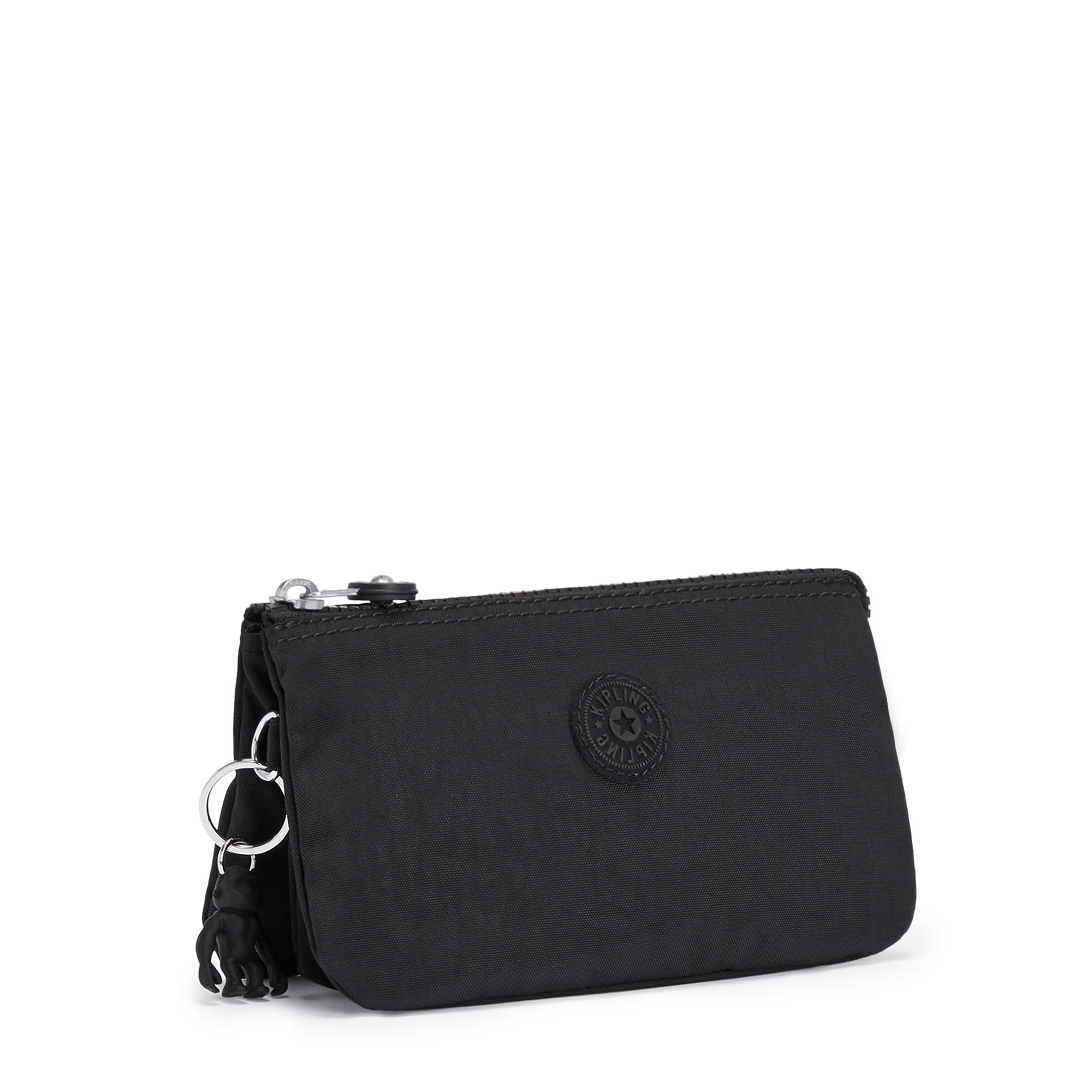 Kipling Creativity Large Pouch - Stylish Black Crossbody Bag for Women | Perfect for Travel, Work & Everyday Use