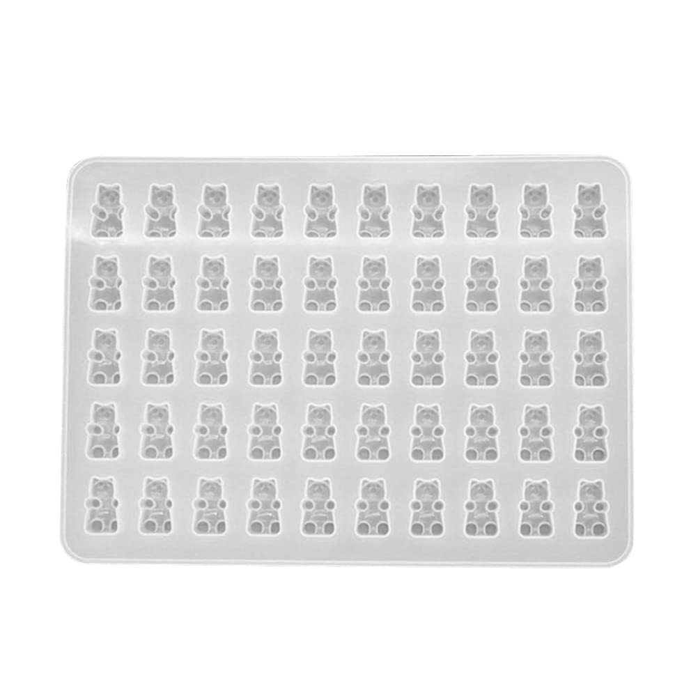 Ciieeo Silicone Resin Molds for Jewelry, Candy & Fondant - Adorable Gummy-Shaped DIY Craft Molds for Homemade Treats, Jewelry Making & Baking Decorations - Perfect for DIY Crafts, Home Baking & Gift Making