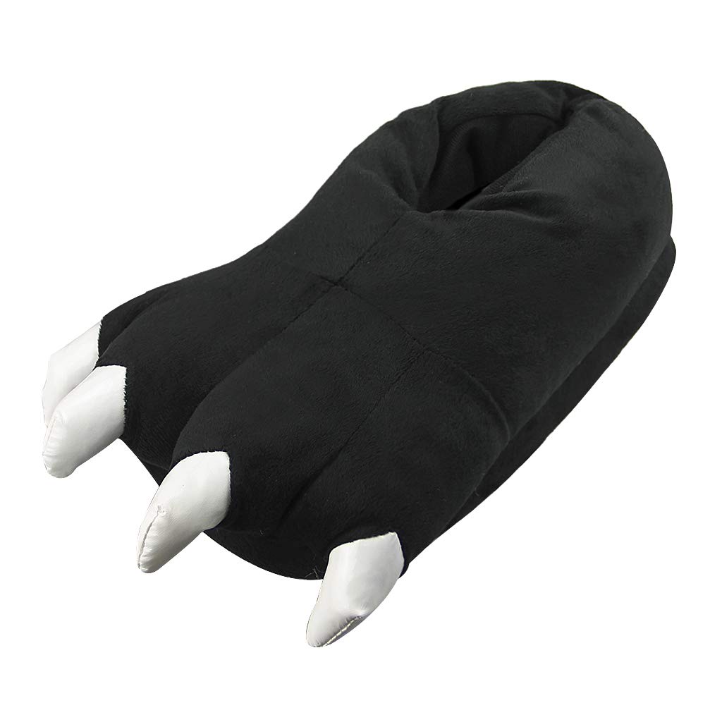 Warm Halloween Animal Paw Plush Slippers - Funny Cosplay Claw House Shoes for Women & Men | Cozy Home Wear for Parties, Gifts & Indoor Comfort