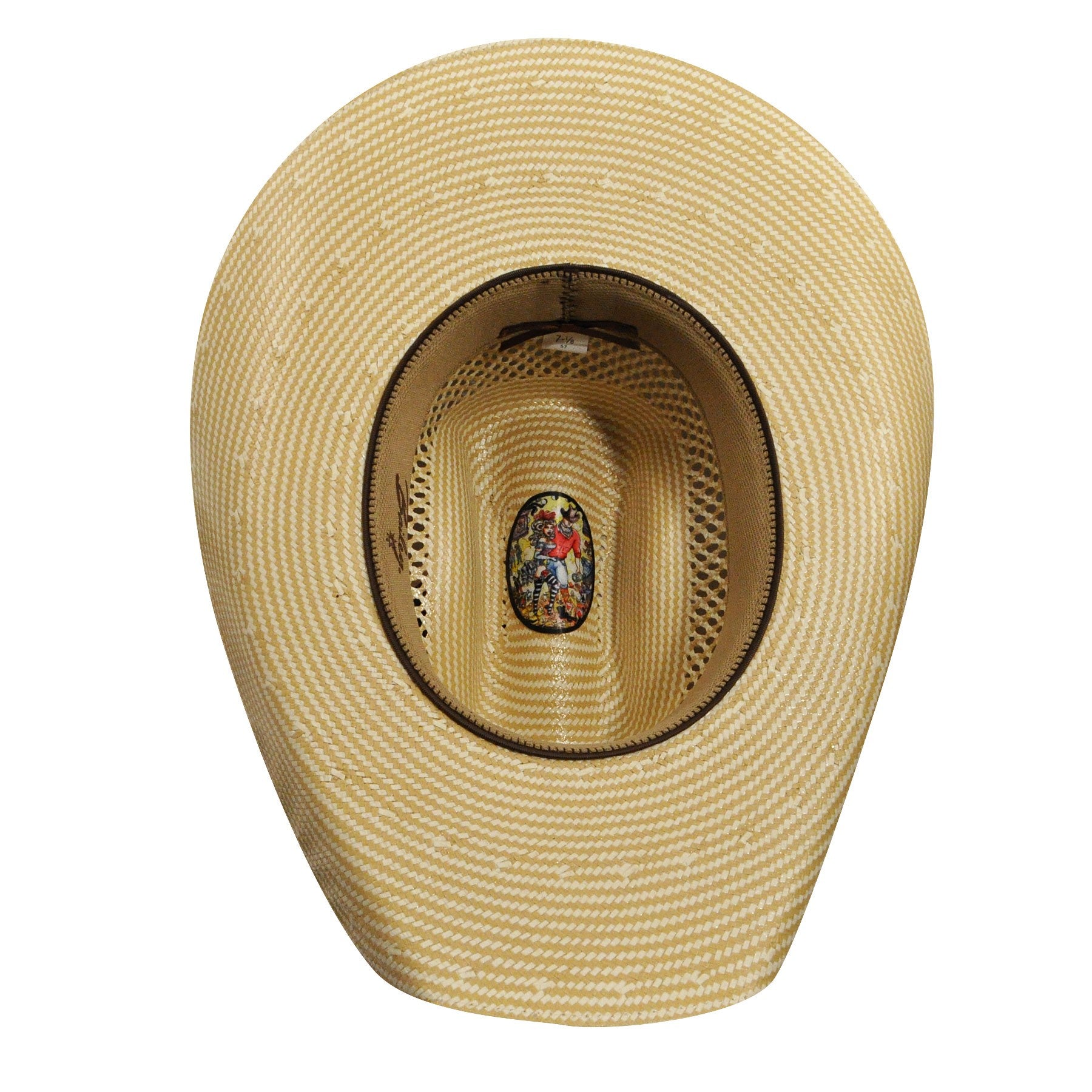 Bailey Western Cassius 7X Straw Cowboy Hat for Men - Premium Quality Western Hat for Rodeo, Ranch & Outdoor Activities