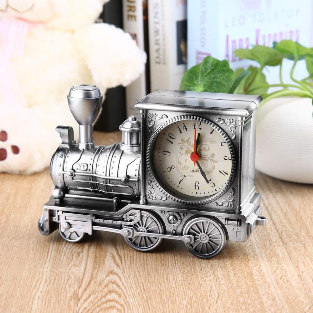 Vintage Retro Nixie Tube LED Digital Alarm Clock - Desk & Table Clock for Office, Home, Bathroom Decor - Unique Gift Idea for Home & Office Use