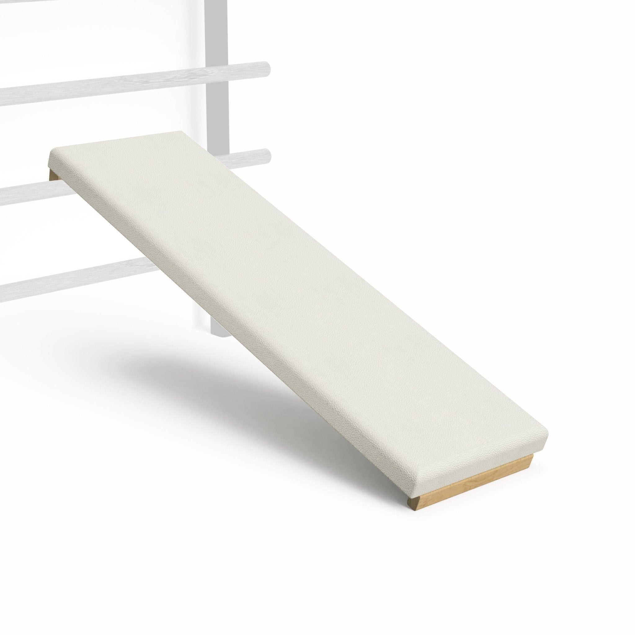 Adjustable Incline Bench & Backrest for Wall-Mounted Gym Ladder - Perfect for Home Workouts, Strength Training, and Gymnastics Practice