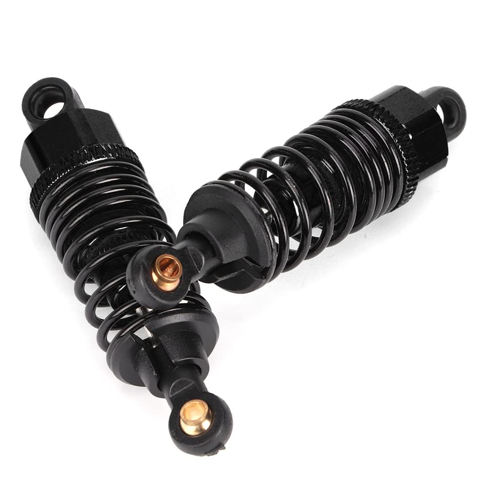 Socobeta 1/10 Scale RC Car Shock Absorber - 65MM Black Metal Damper for Off-Road Racing & Crawling | Durable Suspension Upgrade for Traxxas, Redcat, HPI Models | Perfect for Rough Terrain & High-Speed RC Adventures