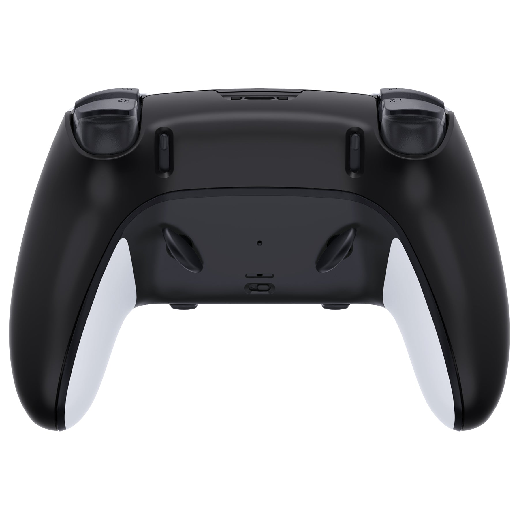 eXtremeRate Replacement Back Housing Bottom Shell for PS5 Edge Controller - Black | Durable & Customizable Gaming Accessory for Enhanced Playstation 5 Controller Experience