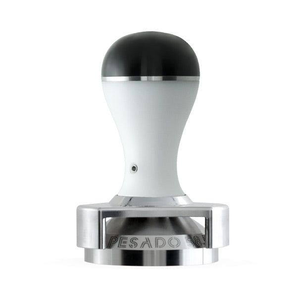 58.5mm Heavy Duty Metal Coffee Tamper - Professional Espresso Press for Baristas & Home Brewing - Perfect for Espresso Machines & Coffee Shops