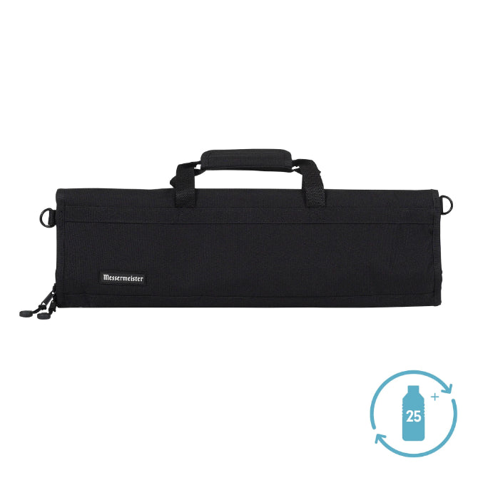 Messermeister Premium Knife Storage Bag - Durable Knife Organizer for Chefs & Home Cooks - Perfect for Kitchen, Camping & Travel Use