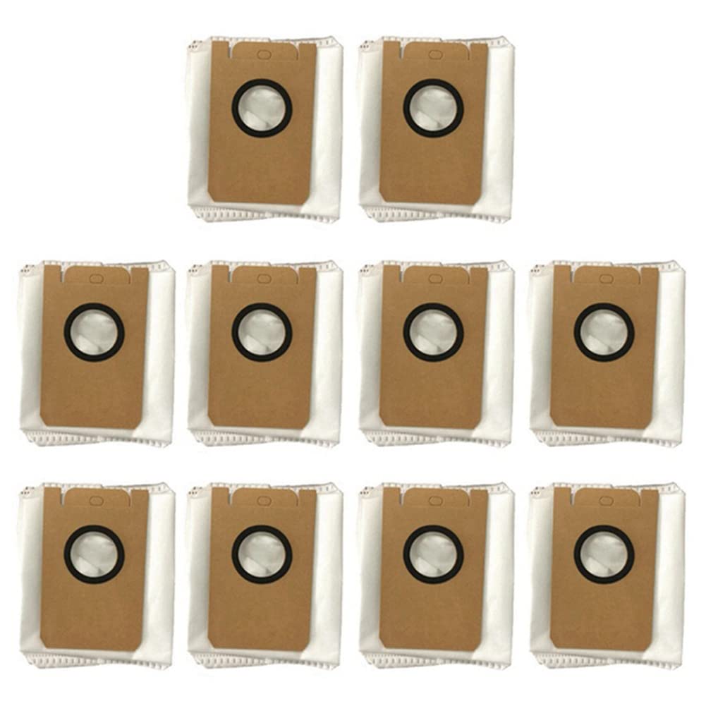 HEAYEE 10-Pack Replacement Dust Bags for Q11 Robot Vacuum Cleaner - Compatible with Household Robot Sweepers - Perfect for Daily Cleaning & Maintenance