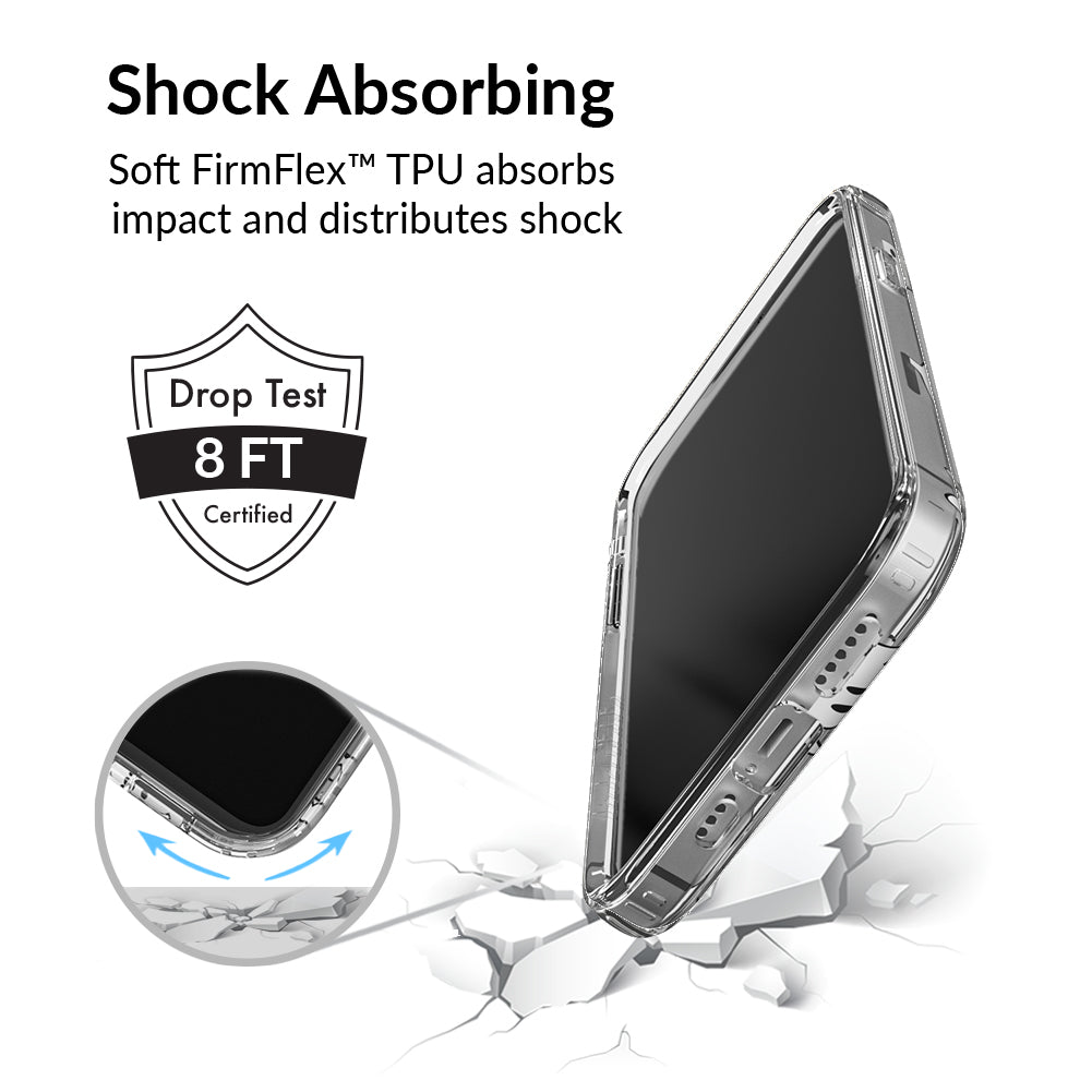 Ghosted Clear iPhone Case - Ultra Slim Protective Cover for iPhone [Model] | Shatterproof & Scratch-Resistant | Perfect for Everyday Use & Travel