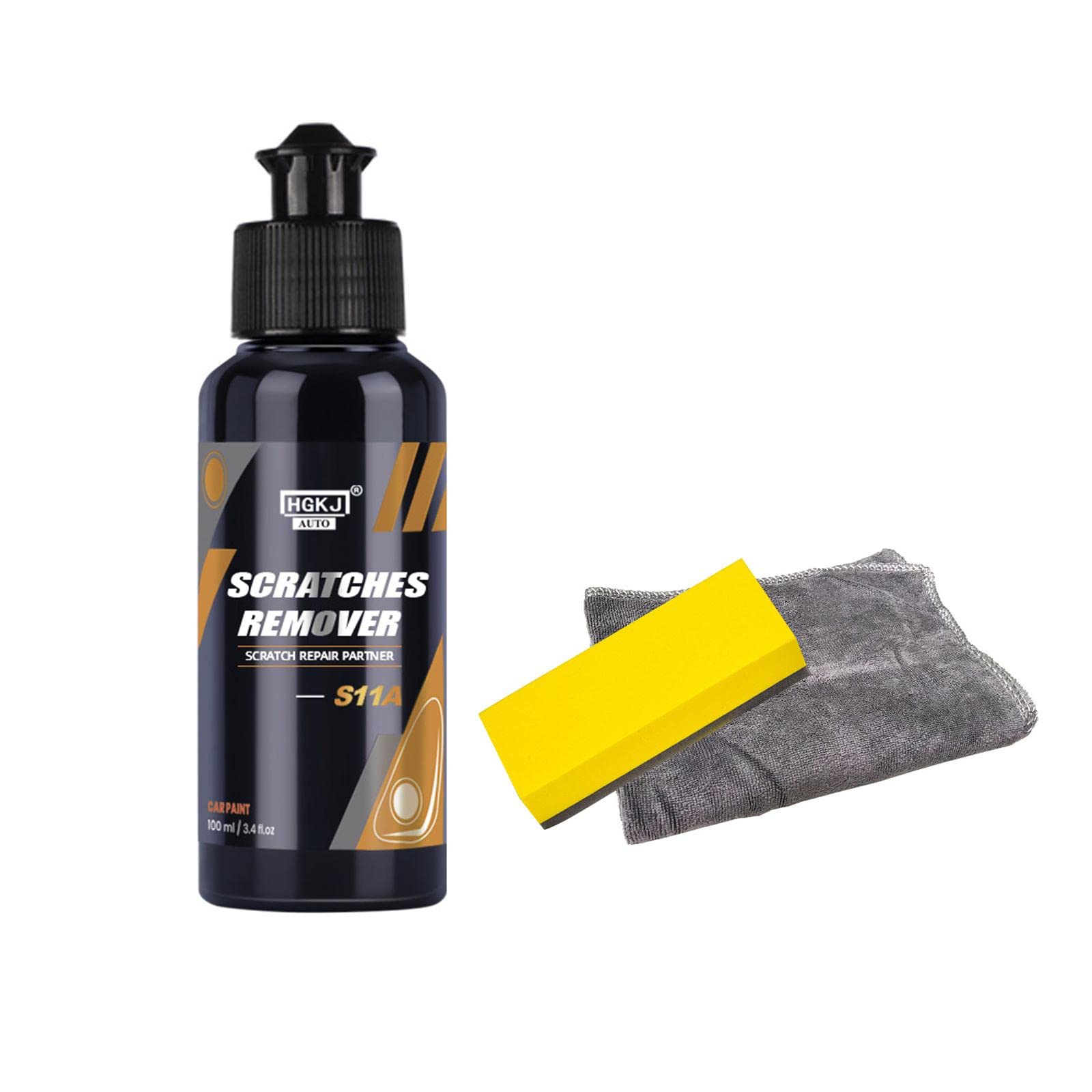 QINXI Car Paint Scratch Removal Kit - Anti-Scratch Liquid Wax & Polishing Compound for Auto Body Repair | Car Styling, Paint Care & Maintenance | Perfect for DIY Scratch Repair, Detailing & Car Show Preparation