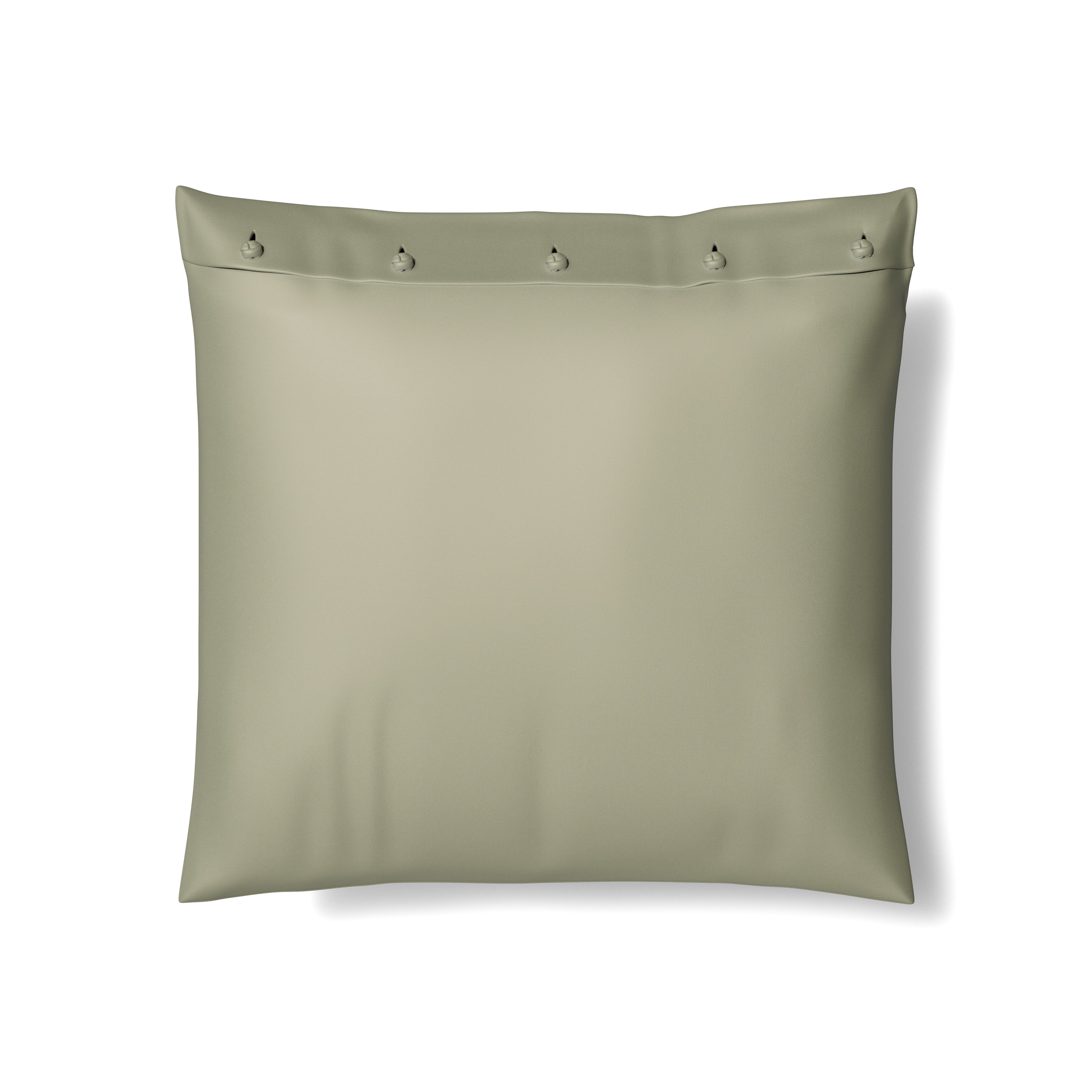 Luxury Charmeuse Pillow Sham with Elegant French Knots - Perfect for Master Bedroom & Guest Room Decor