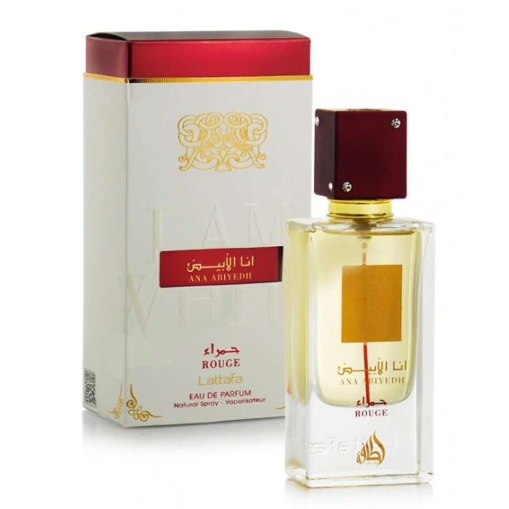 Ana Abiyedh Rouge Eau de Parfum 60ml - Floral Oriental Perfume for Women, Long-Lasting Luxury Fragrance for Date Night & Special Occasions