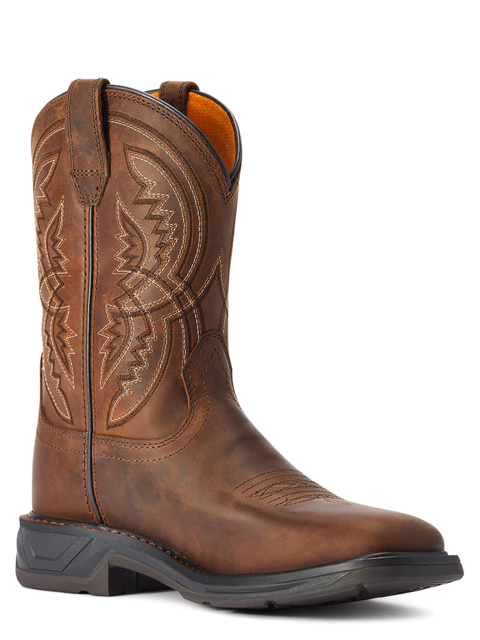 Ariat Kids WorkHog XT Coil Western Boots for Boys & Girls - Durable Leather Cowboy Boots for Riding, Ranch Work & Outdoor Adventures