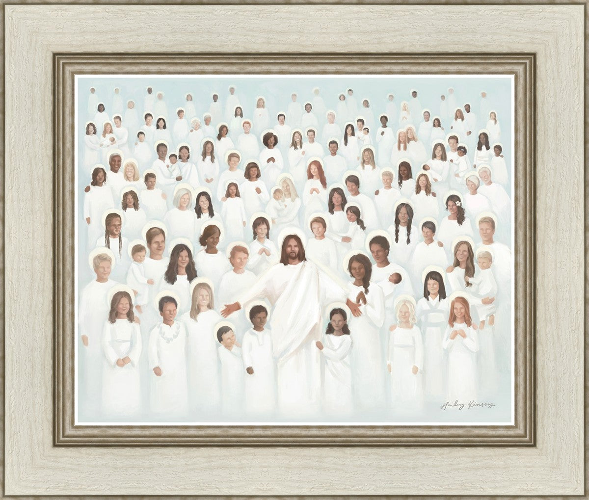 Body of Christ Christian Wall Art by Hailey Kinsey - Inspirational Home Decor for Church, Prayer Room & Faith-Based Gifts