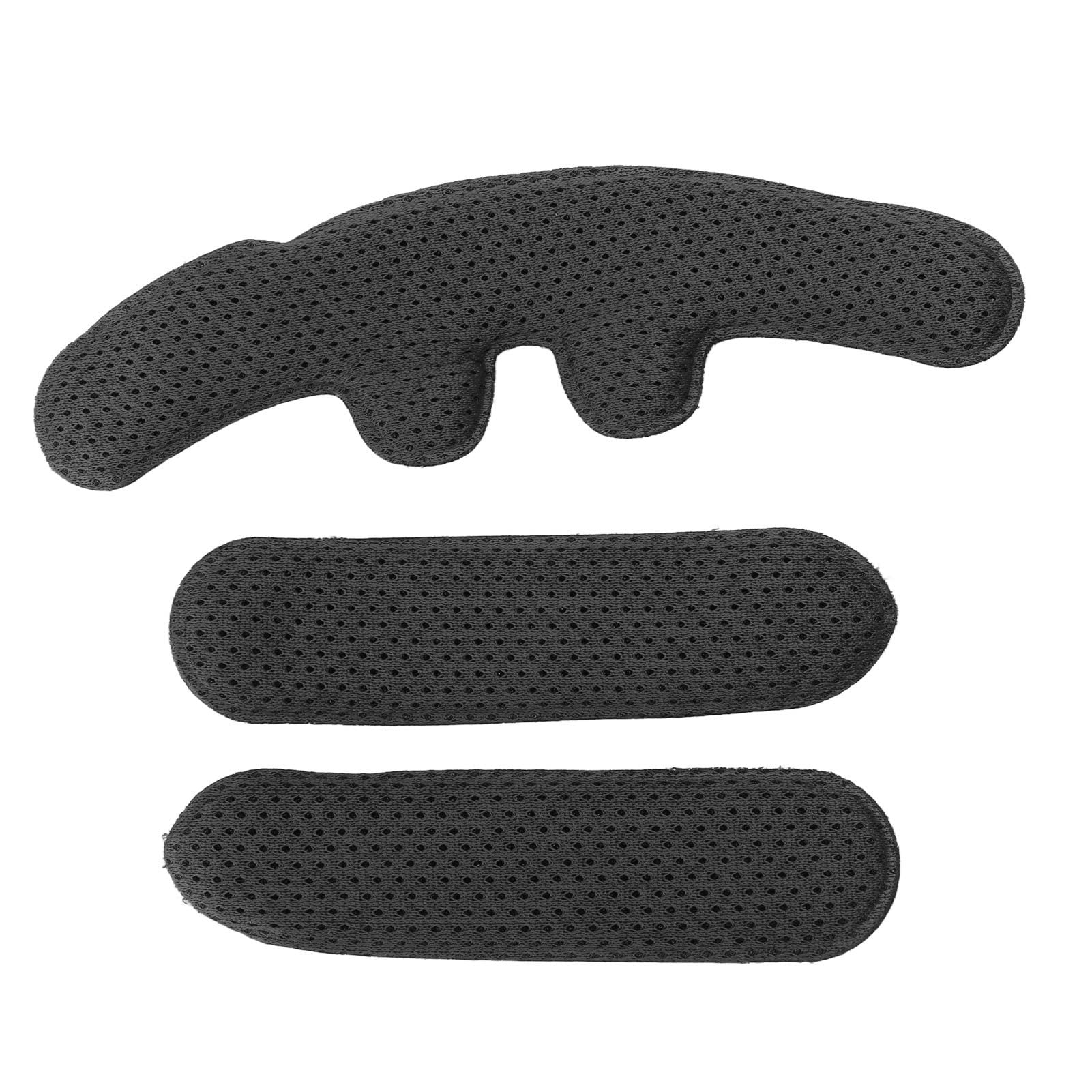 2 Sets Bike Helmet Padding Kit - Hot Pressing Sponge with Hook & Loop Liner for Electric Bicycle, Motorcycle & Cycling - Comfortable Replacement for Sweat Absorption & Safety Protection (Perfect for Commuting, Mountain Biking & Urban Riding)