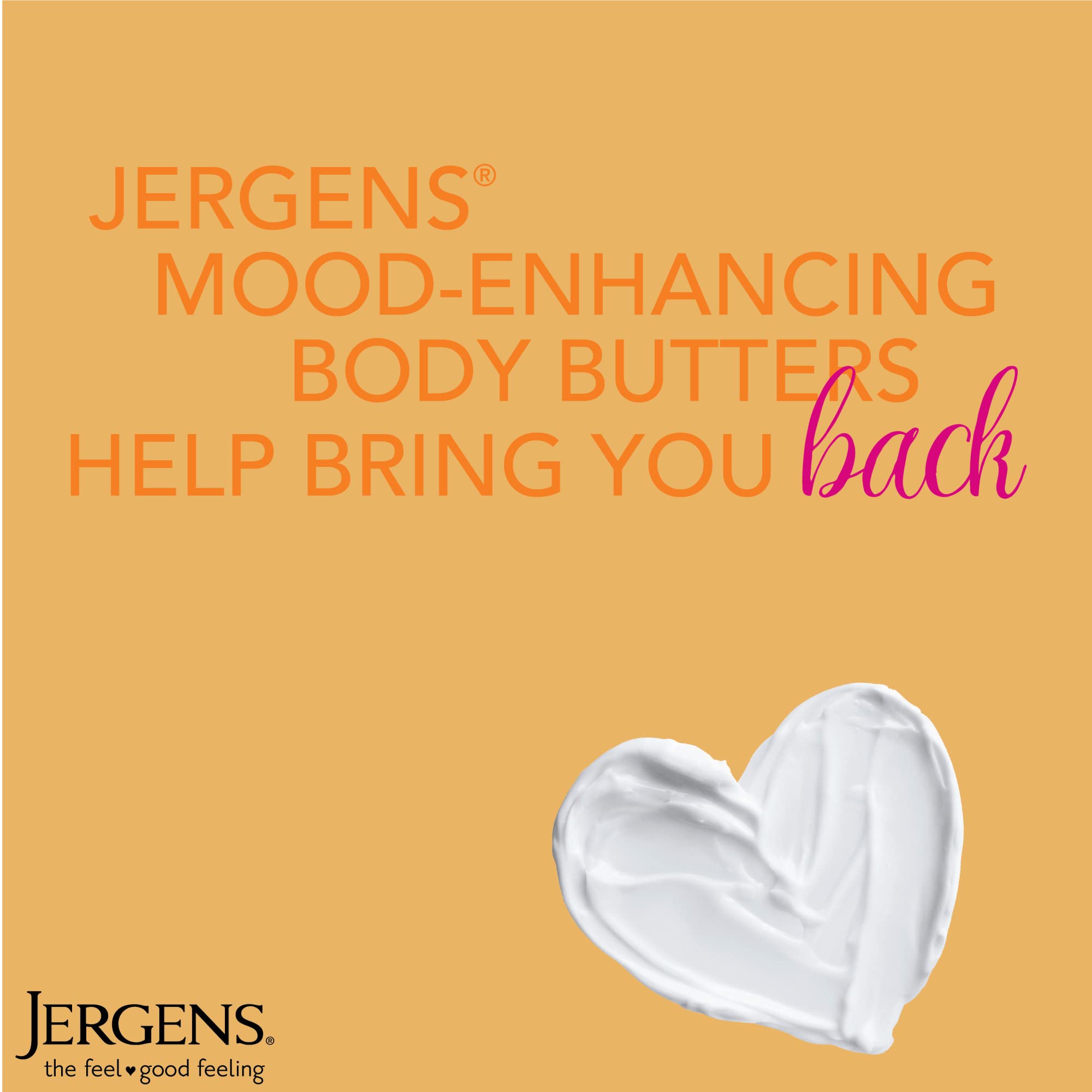 Jergens Sweet Citrus Body Butter - Hydrating Hand & Body Lotion for Women with Essential Oils | 7 Oz | Deep Moisturizer for Dry Skin | Perfect for Daily Use & Spa Nights