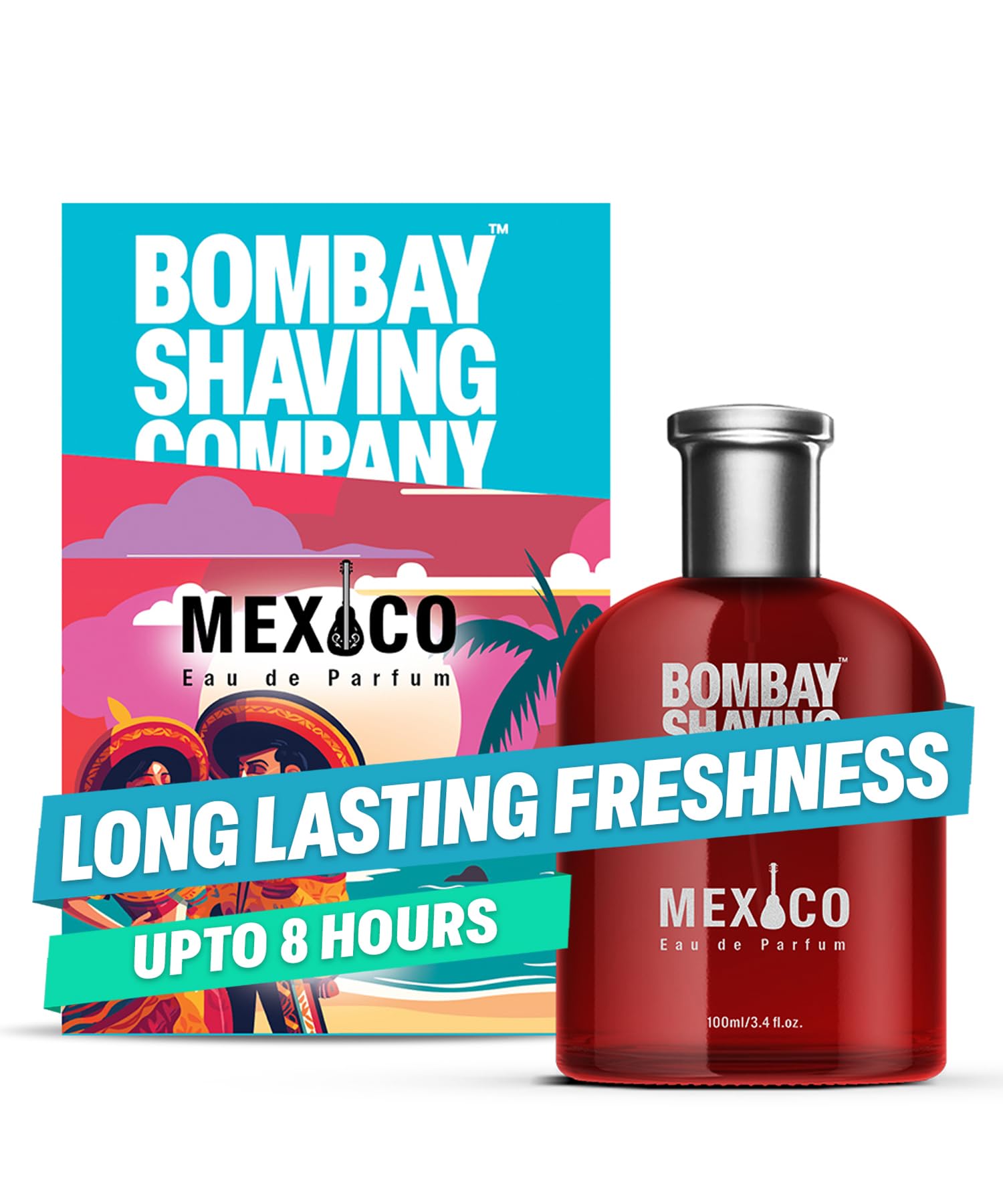 Bombay Shaving Company Unisex Perfume | Premium Long-Lasting Fragrance for Men & Women | 100ml Eau de Parfum | Gift for Him & Her | Great for Date Night, Office & Special Occasions