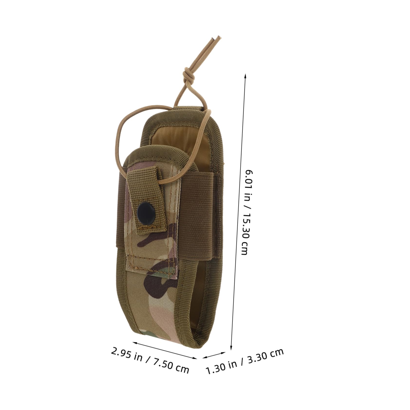 Tactical Walkie Talkie Bag - Durable Radio Cell Phone Holder for Mobile Phones - Perfect for Outdoor Adventures, Hiking & Work