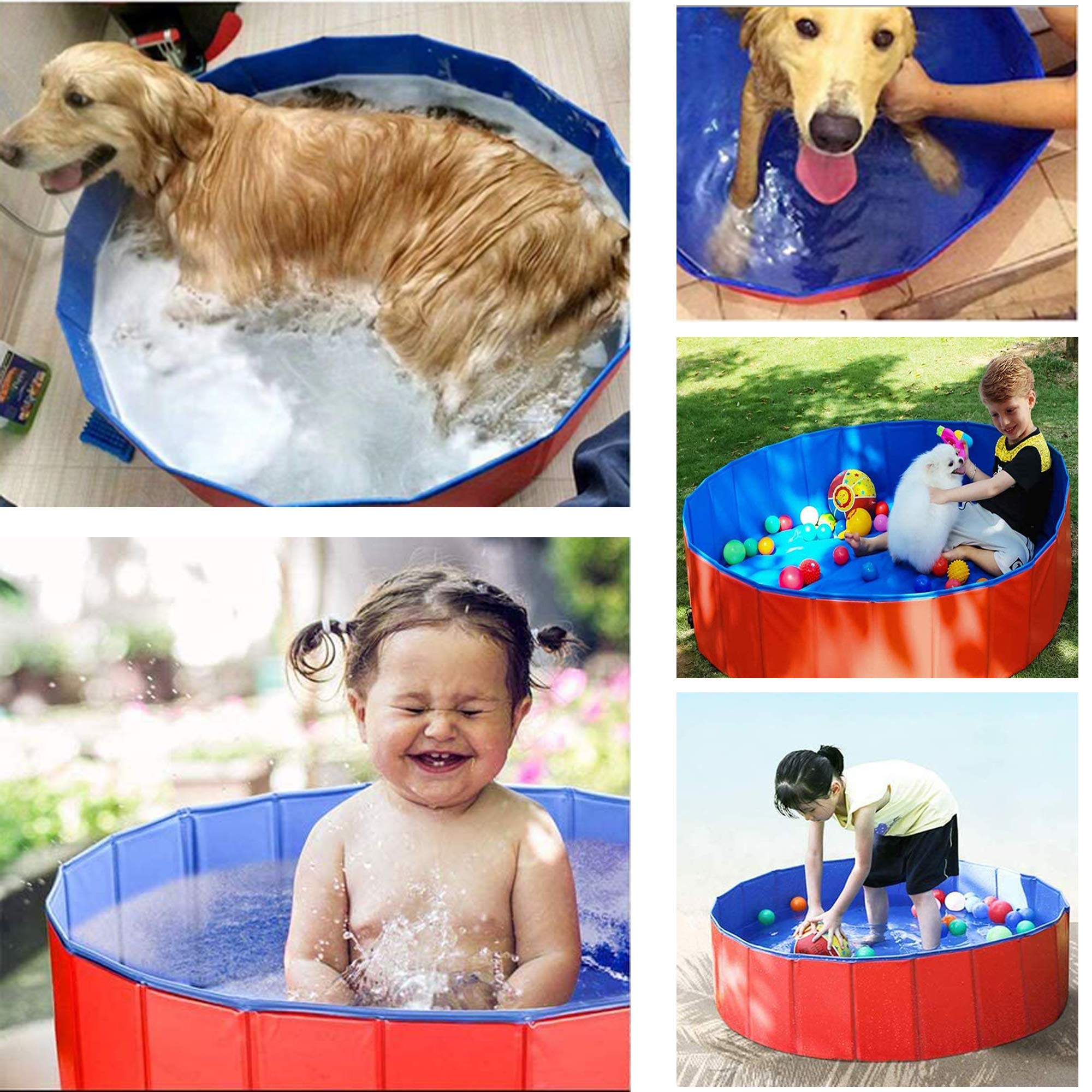 Foldable Dog Pool for Pets - 63