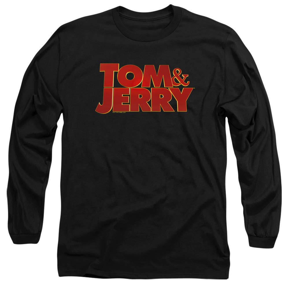Tom and Jerry Movie Logo Unisex Long-Sleeve T-Shirt for Men & Women - Casual Wear, Gift Idea, Cartoon Fan Apparel