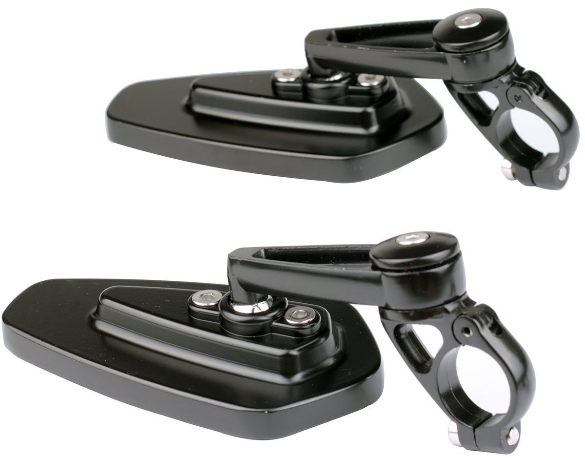Arrow Bar End Mirrors for 2015 Triumph Rocket III Roadster ABS - Universal Fit, Vibration-Resistant, Easy Installation - Perfect for Cruising, Touring & Highway Riding
