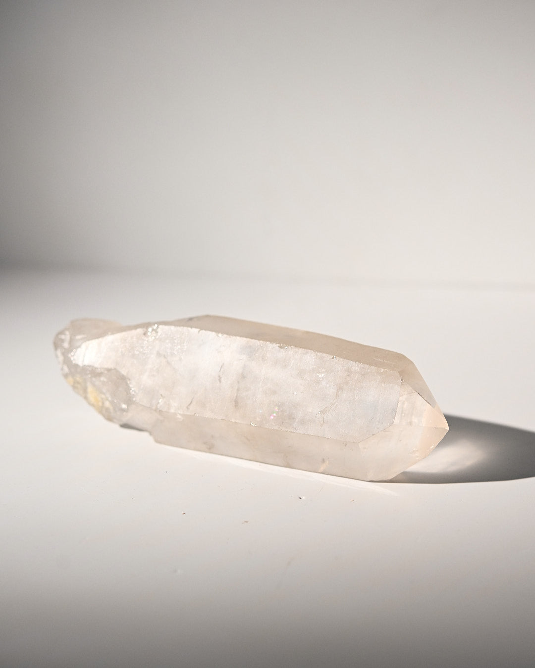 6 Inch Clear Quartz Healing Wand - Natural Crystal for Meditation, Reiki, Energy Cleansing & Spiritual Growth | Perfect for Yoga, Chakra Balancing & Home Decor