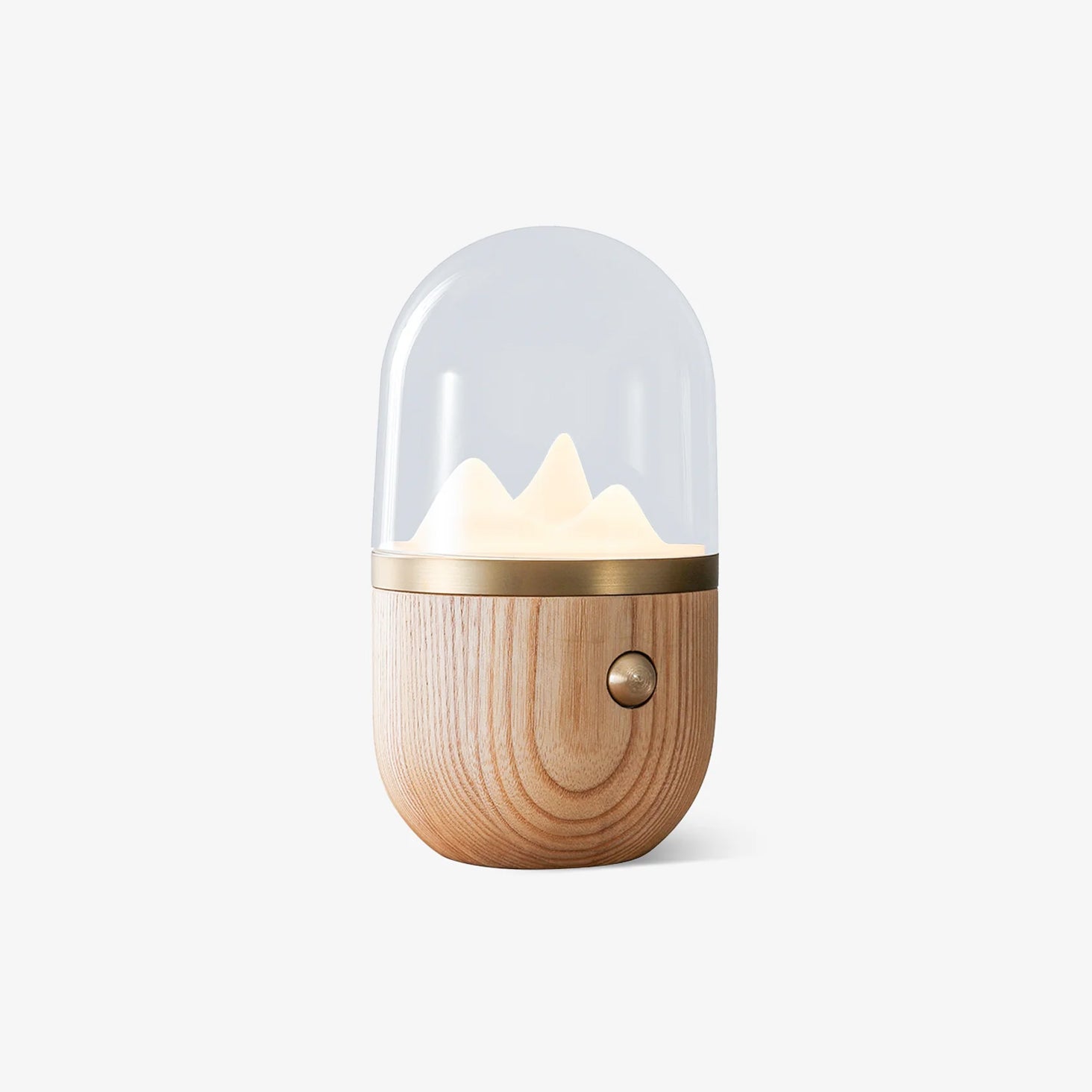 Mountain Peak Night Table Lamp - Modern LED Bedside Lamp with Touch Control, 3 Color Temperatures, Perfect for Bedroom, Living Room, or Office Decor - Creates Cozy Ambiance for Reading & Relaxation