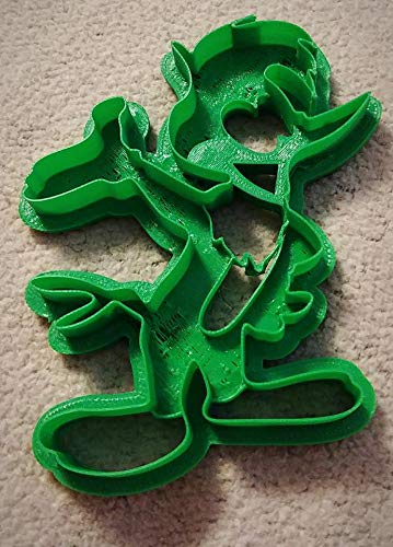 Woody Woodpecker 3D Printed Cookie Cutter Set - Custom Baking Tools for Christmas, Birthday, and Holiday Cookies - Perfect for Bakers and Cartoon Fans