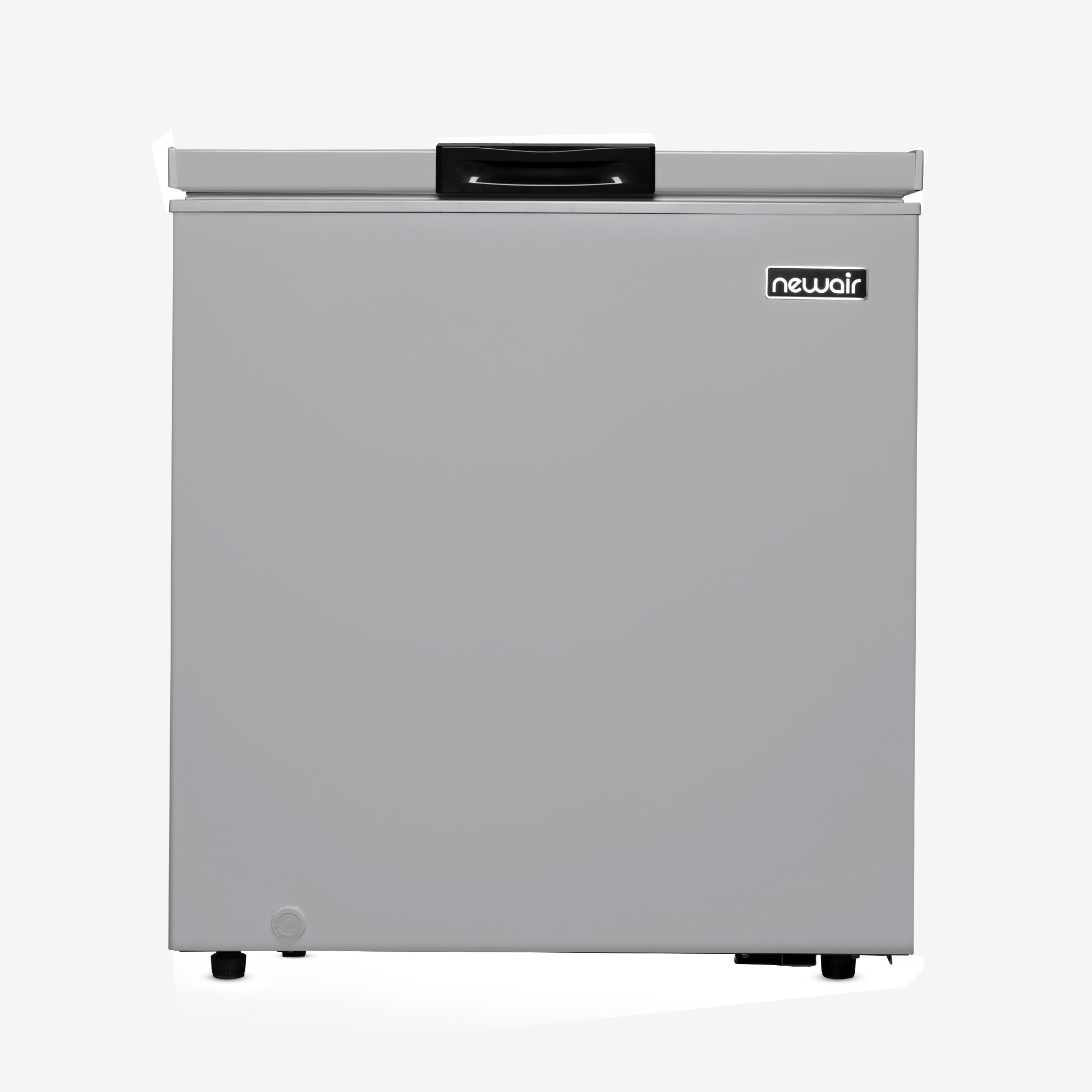 Newair® 5 Cu. Ft. Mini Deep Chest Freezer - Compact & Energy Efficient, Cool Gray - Perfect for Home, Garage, Basement, or Small Business Storage