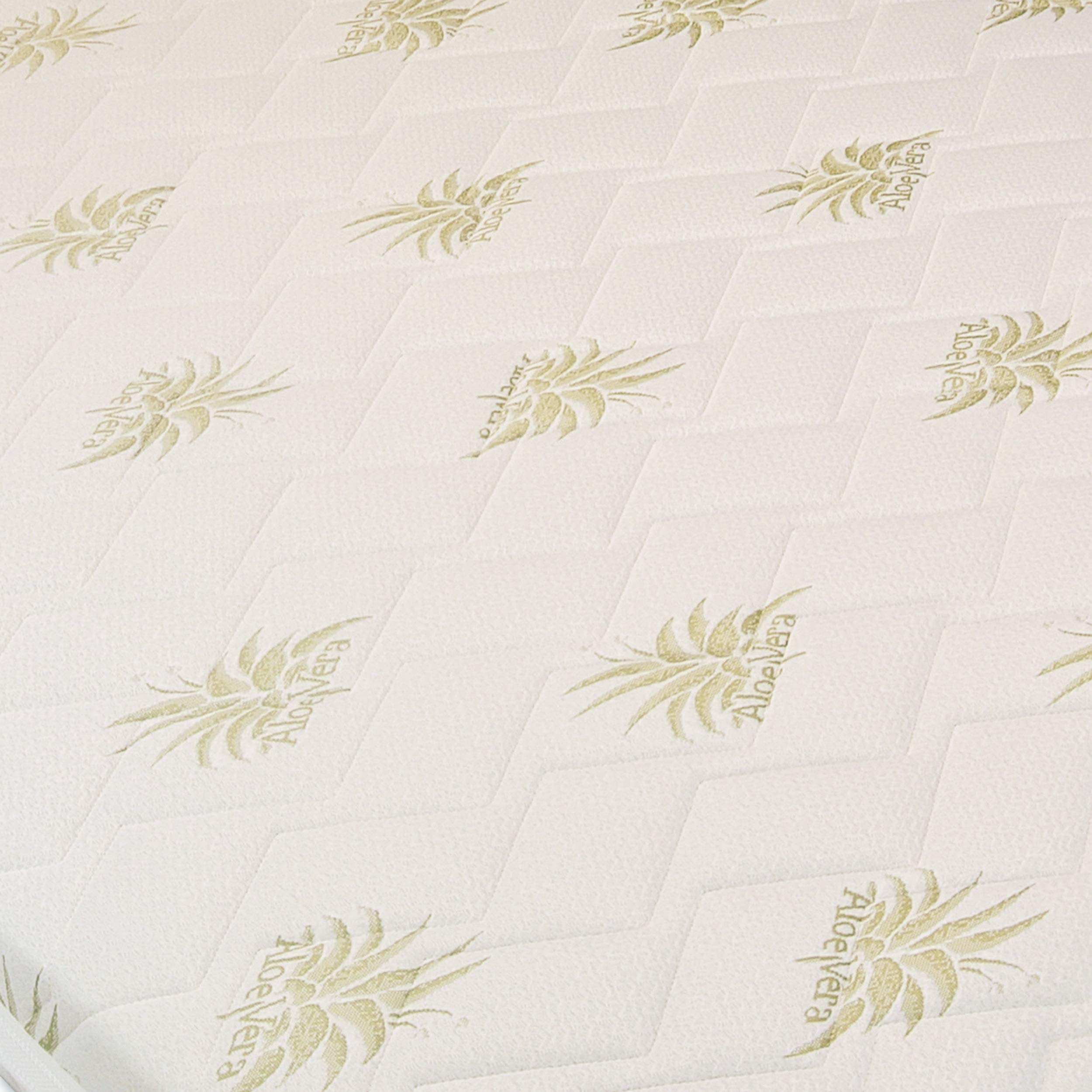 Baldiflex Memory Plus Top Nice Queen Size Mattress 180x190x23cm - Aloe Vera 3D Removable Cover, Ergonomic Zoned Support, Anti-Dust Mite & Breathable for Couples - Perfect for Back Pain Relief & Allergy Sufferers Bedroom Upgrade