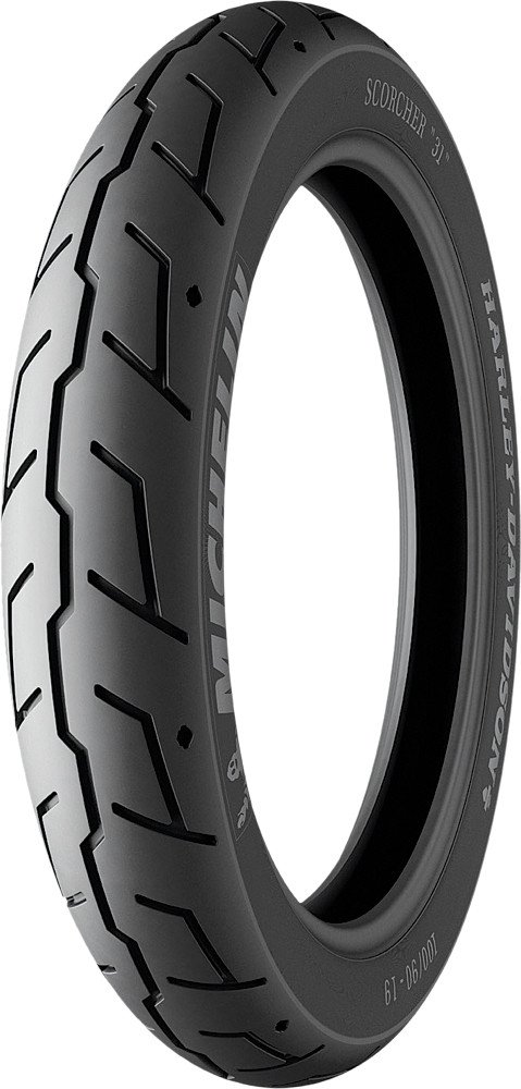 Michelin Scorcher 31 Harley-Davidson® Front Motorcycle Tire 130/70B-18 (63H) - Compatible with 2009 Harley-Davidson® CVO Road Glide FLTRSE® - High-Performance Cruiser Tire for Smooth Rides & Long-Lasting Durability - Perfect for Highway Cruising & Touring Adventures