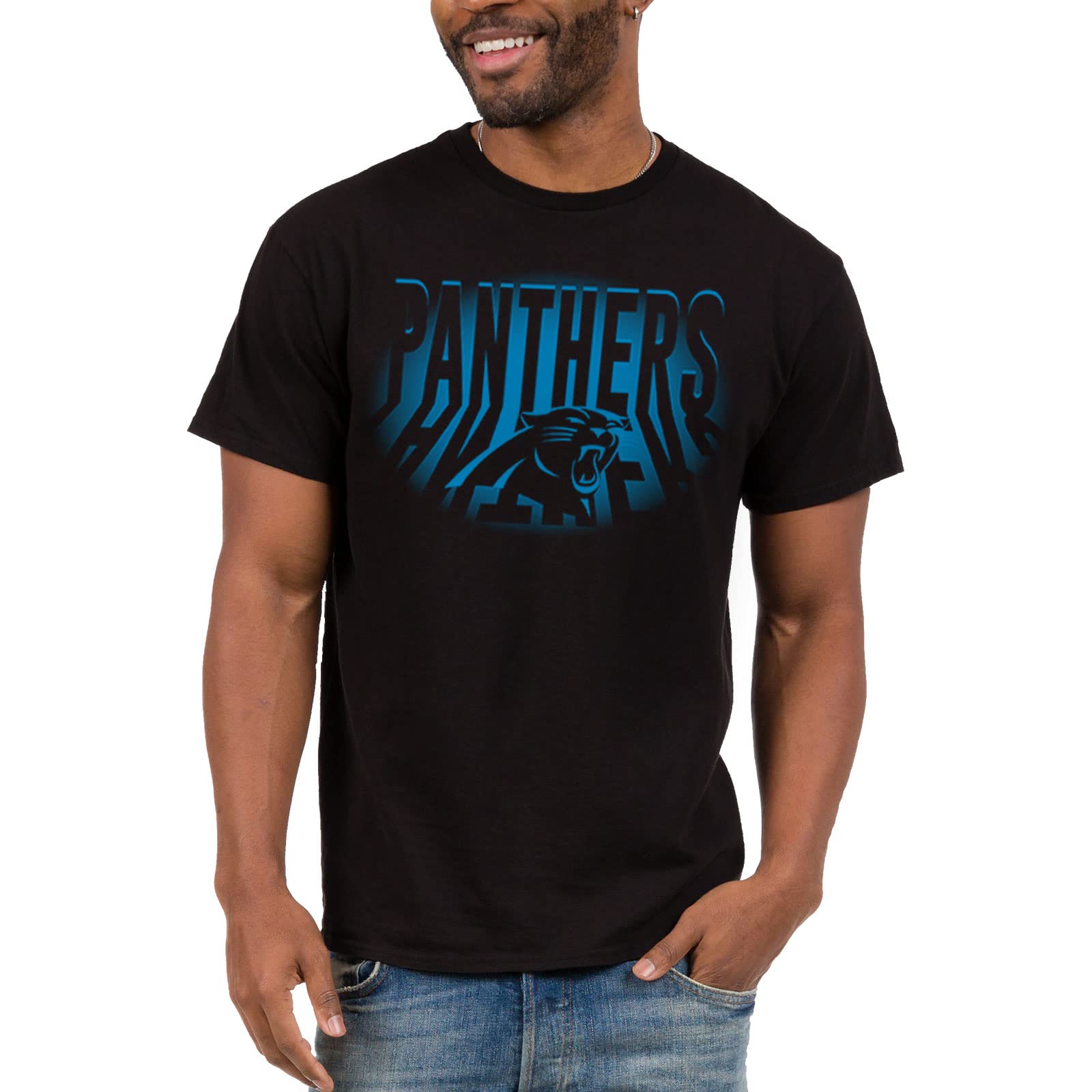 Officially Licensed NFL Fan Shirt for Men & Women - Short Sleeve Team Spotlight T-Shirt by Junk Food Clothing | Game Day, Tailgating & Casual Wear