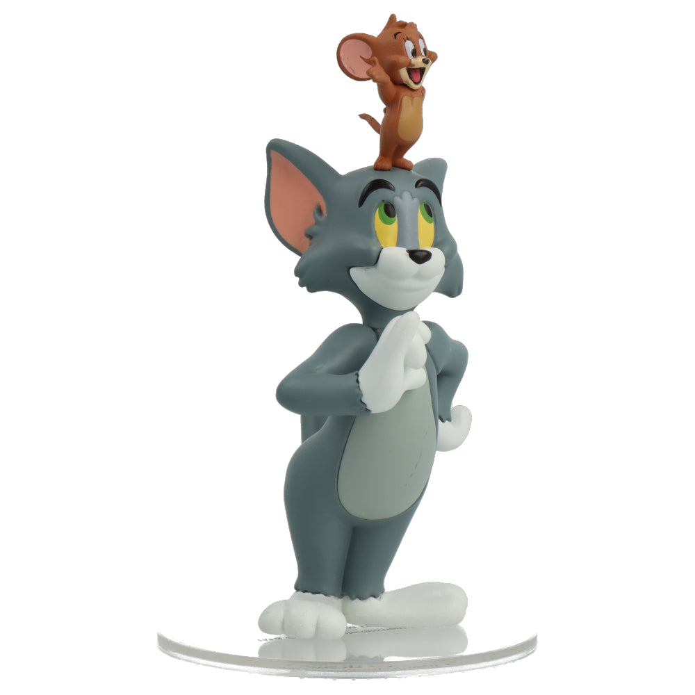 Tom & Jerry UDF Figurine - Jerry Sitting on Tom's Head | Collectible Cartoon Character Statue | Perfect for Home Decor, Office Display & Anime Fans Gift