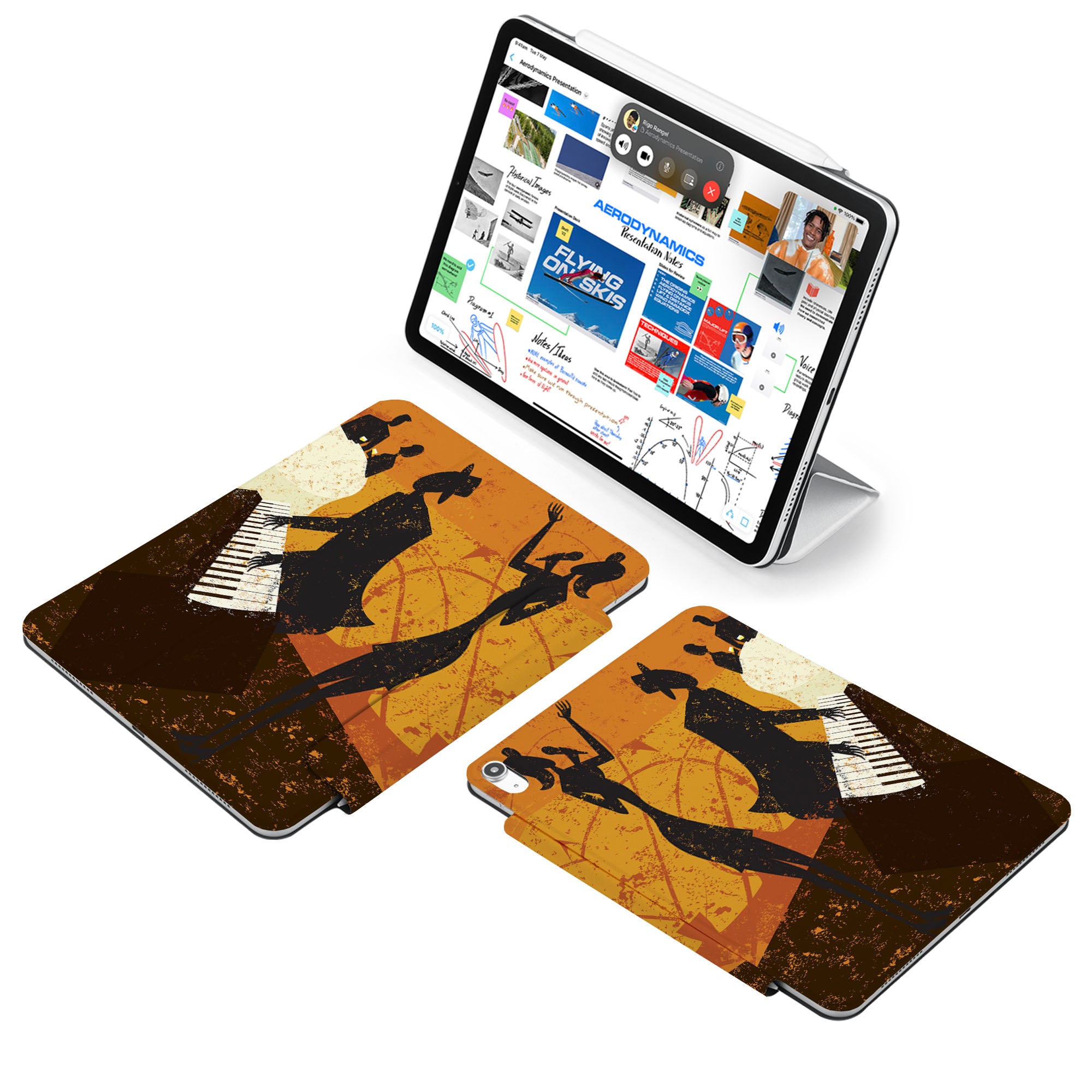 SlimFit Protective Case for iPad - Lightweight & Durable Cover with Music Functionality - Perfect for Work, Travel, and Entertainment