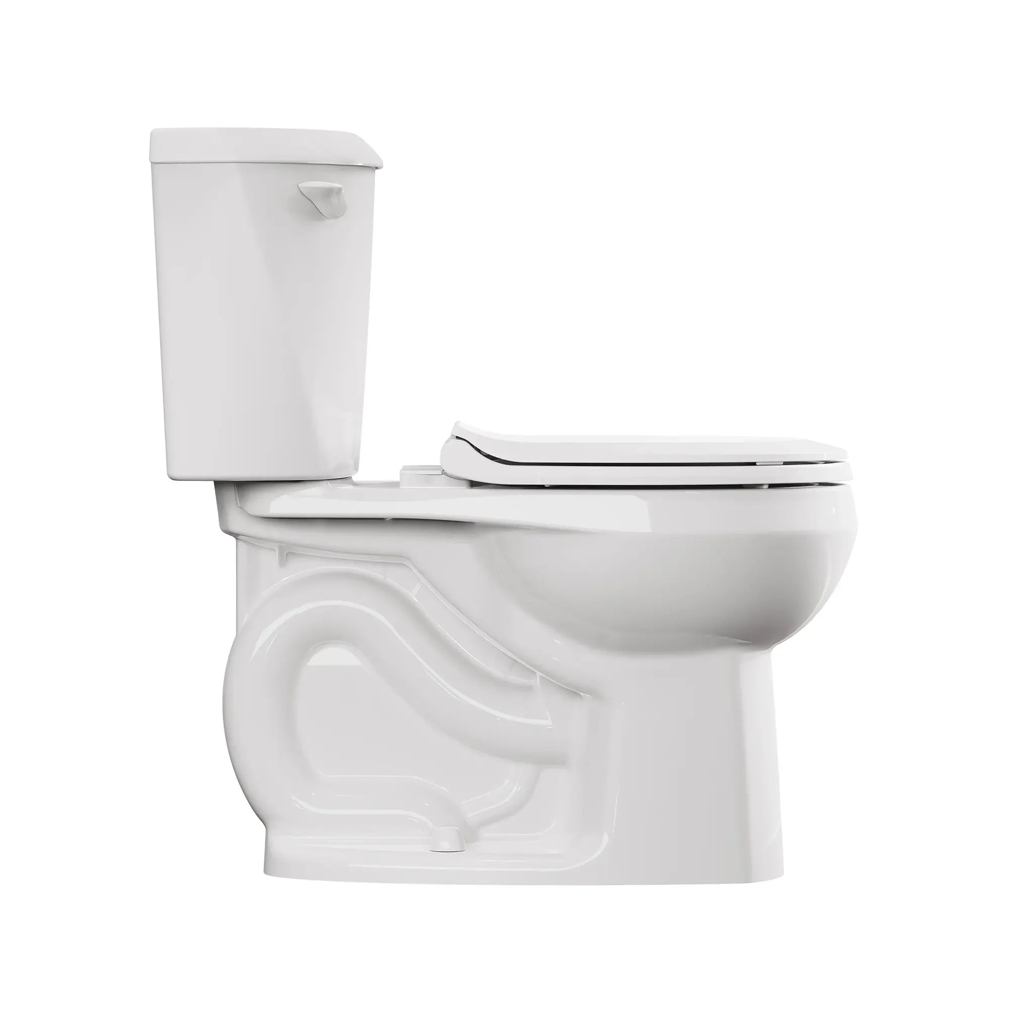 Colony® 3 Two-Piece 1.28 GPF/4.8 LPF Standard Height Round Front Toilet with Seat & Wax Ring - Water-Efficient Bathroom Toilet for Small Spaces & Modern Homes