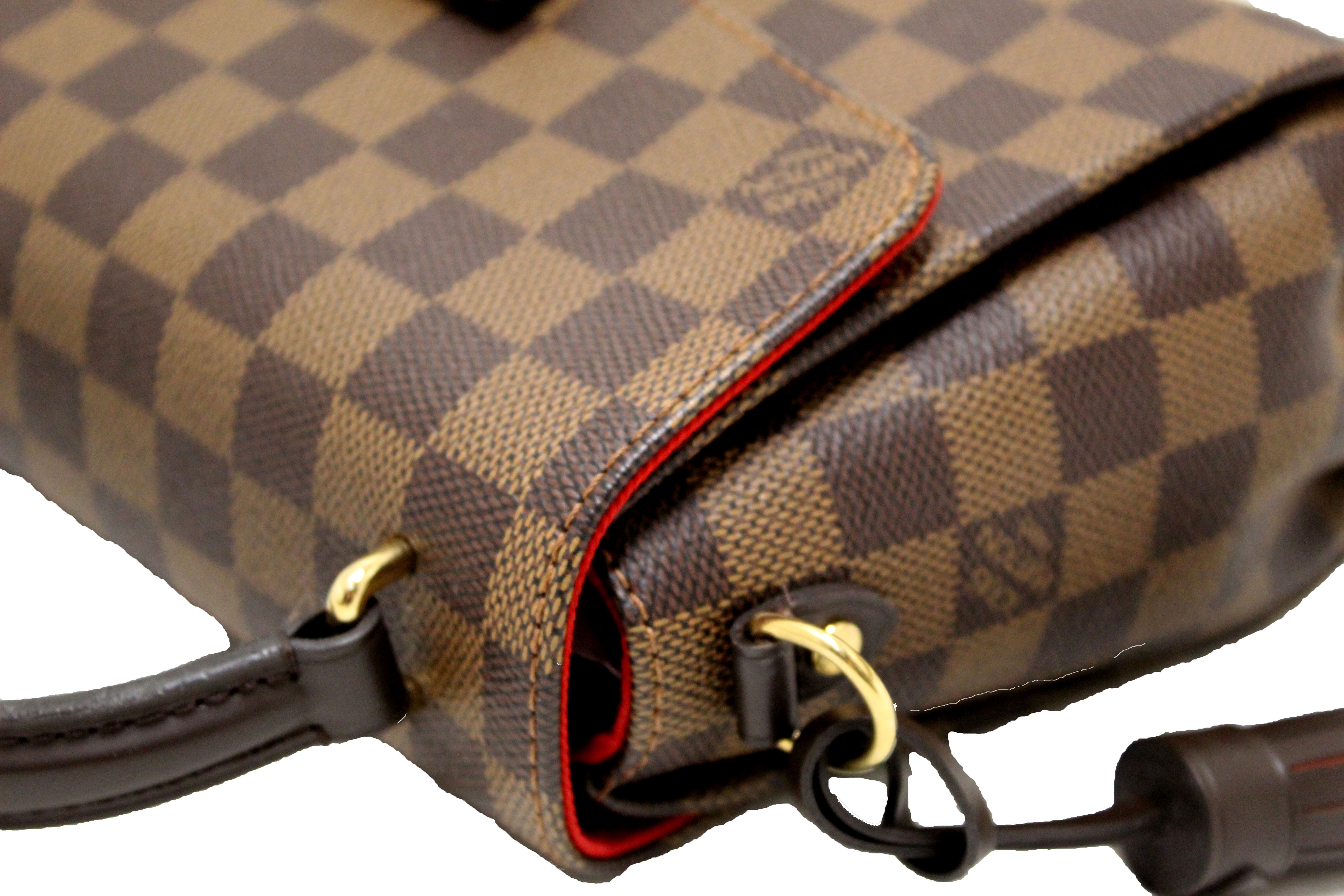 Authentic Louis Vuitton Damier Ebene Croisette Crossbody Bag - Luxury Designer Handbag & Messenger Purse for Women | Perfect for Work, Travel & Everyday Use